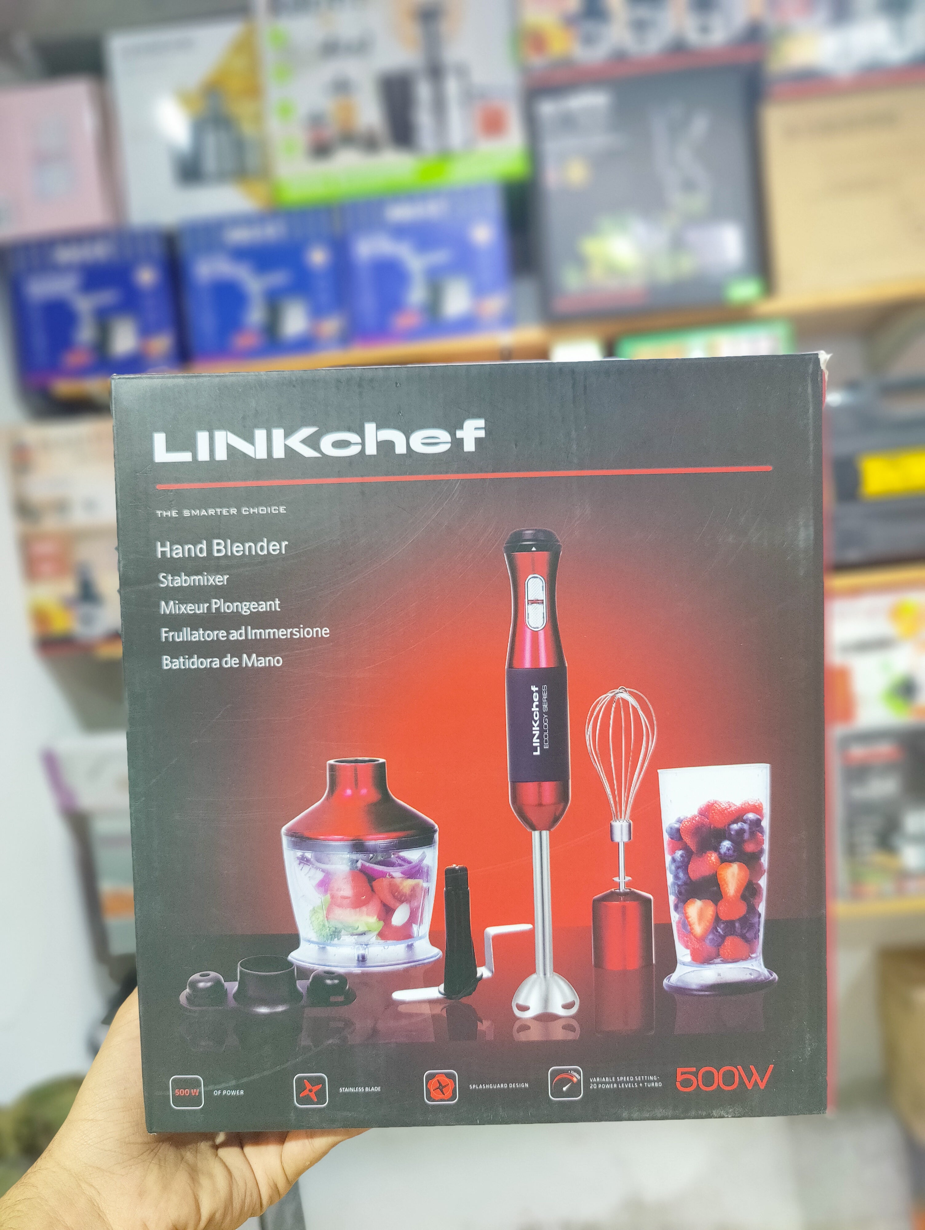 Lot Imported Linkchef 5in 1 Hand Blender Set