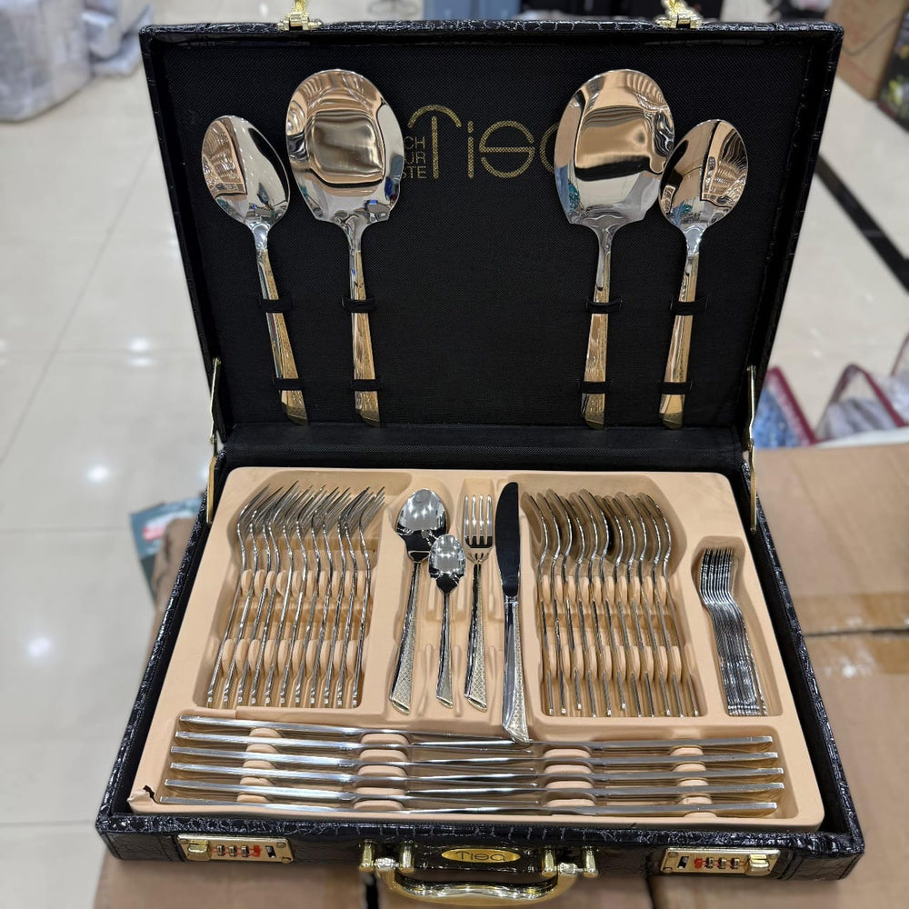 Tisa 53pcs 12 person Cutlery Set
