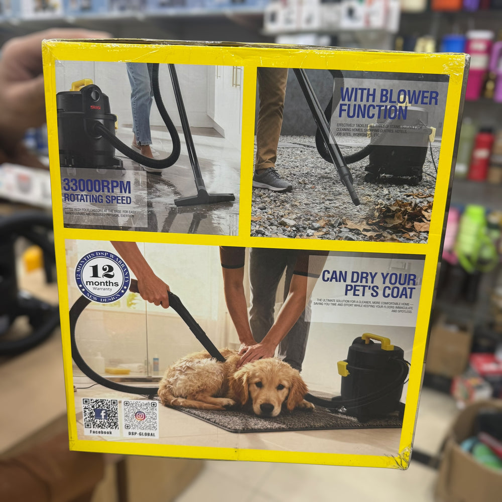 DSP 17 in 1 Wet & Dry Vacuum Cleaner & Blower