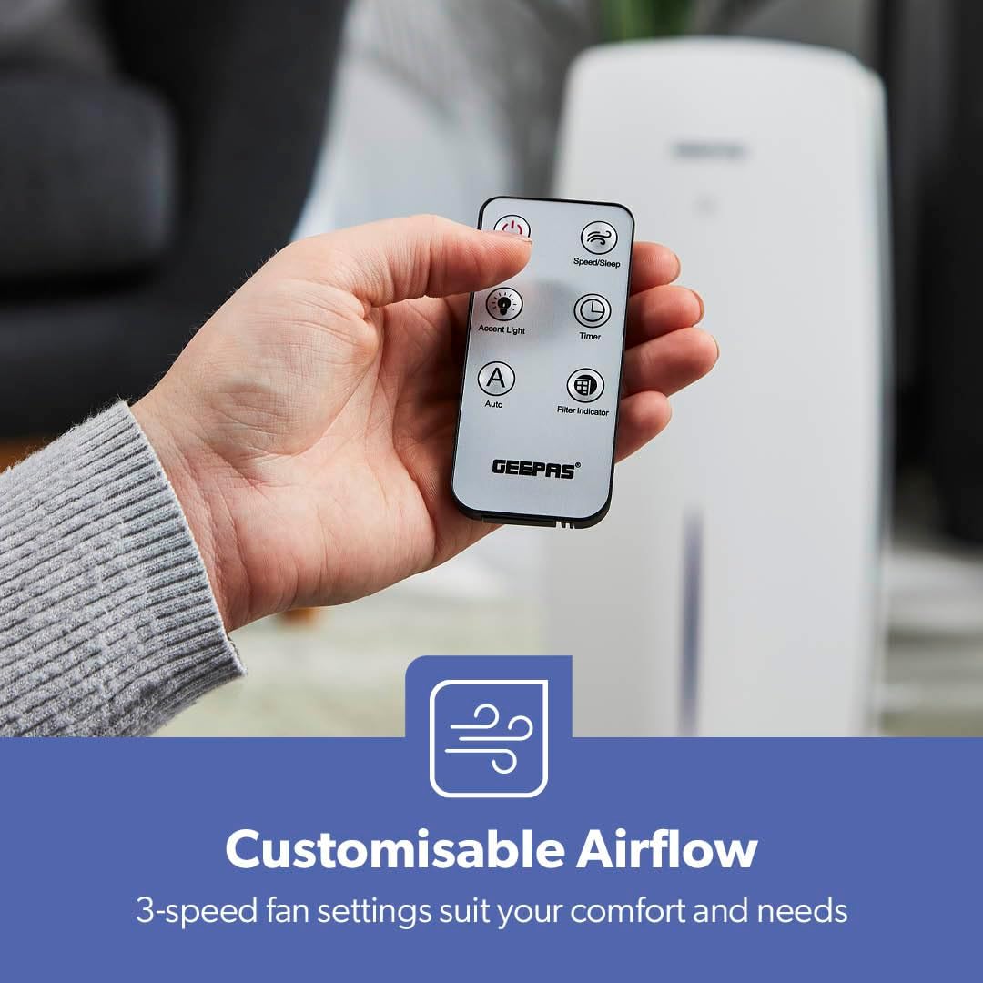 Geepas GAP63073 Digital Air Purifier & Humidifier