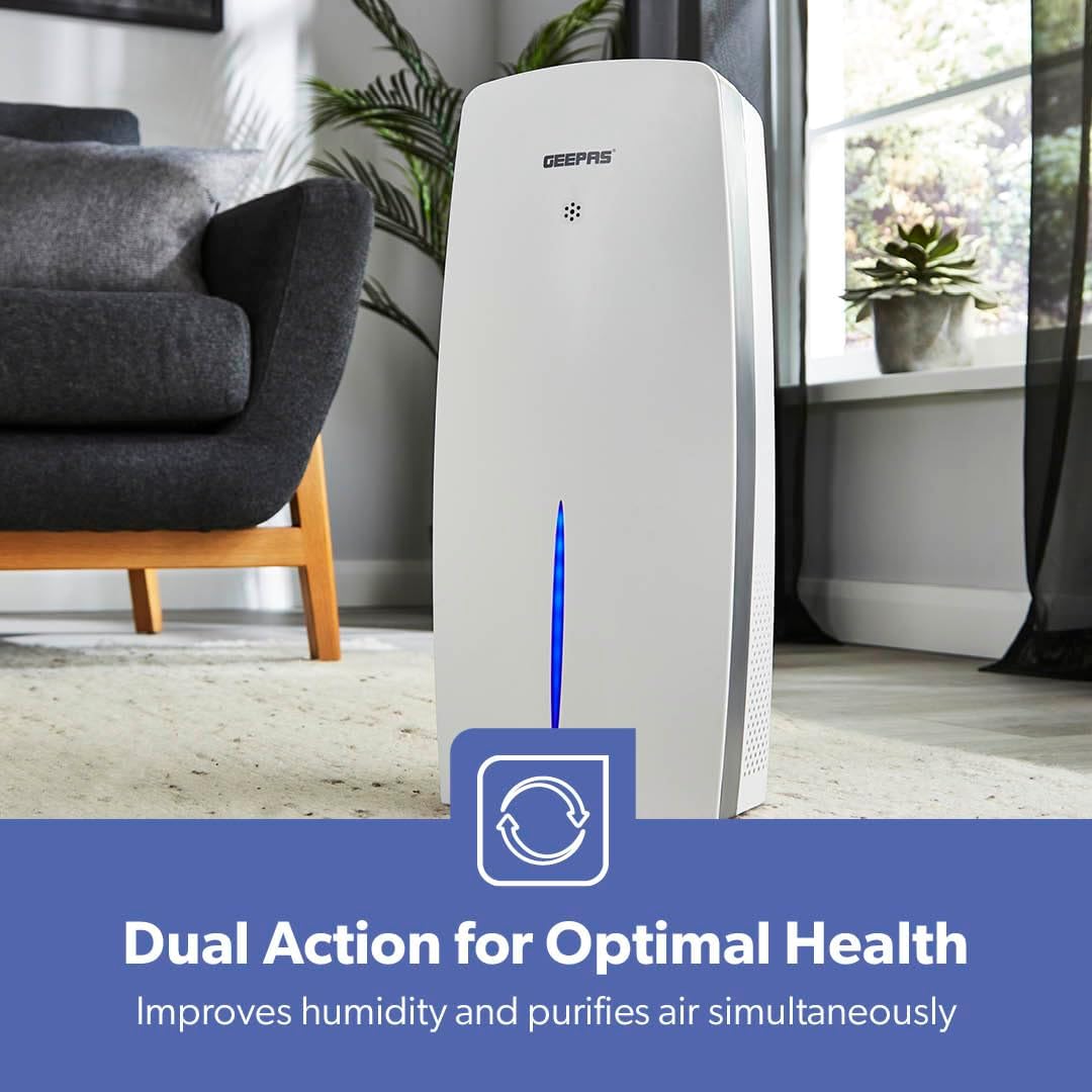 Geepas GAP63073 Digital Air Purifier & Humidifier