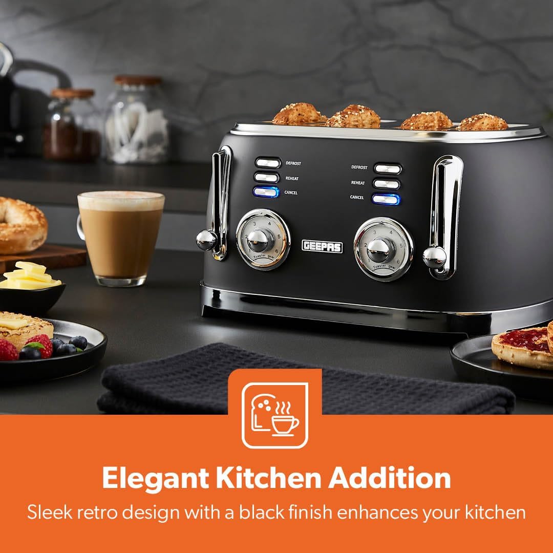 Geepas 4-Slice Toaster GBT36564