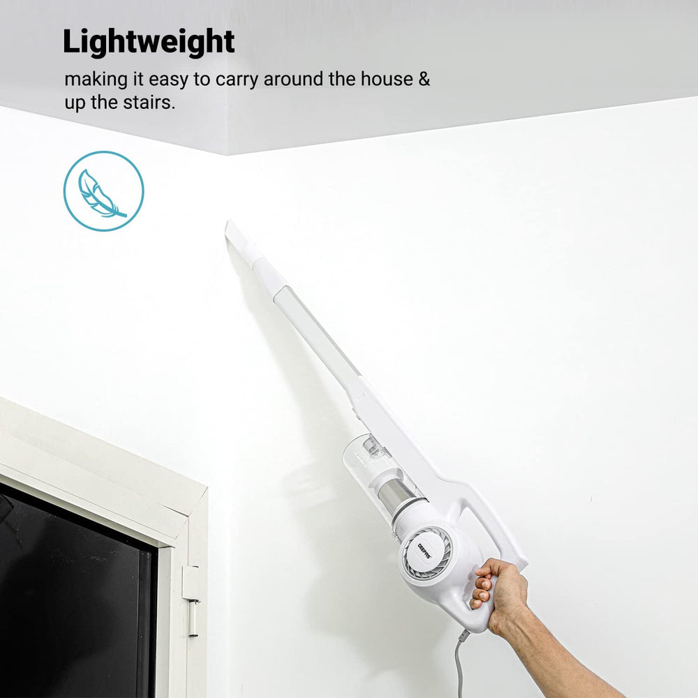 Geepas 2-in-1 Cordless Low-Noise Lightweight Stick Vacuum Cleaner GVC2596N