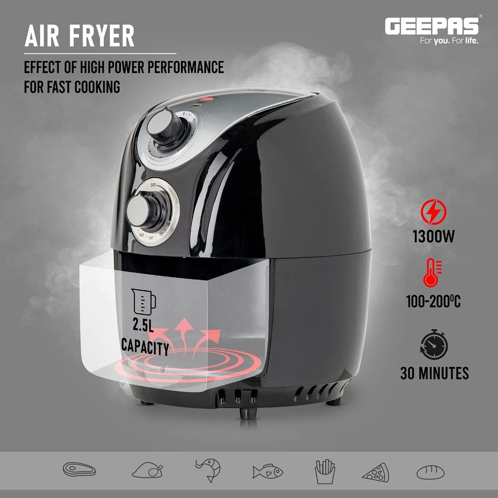 Geepas 2.5L Air Fryer 37521