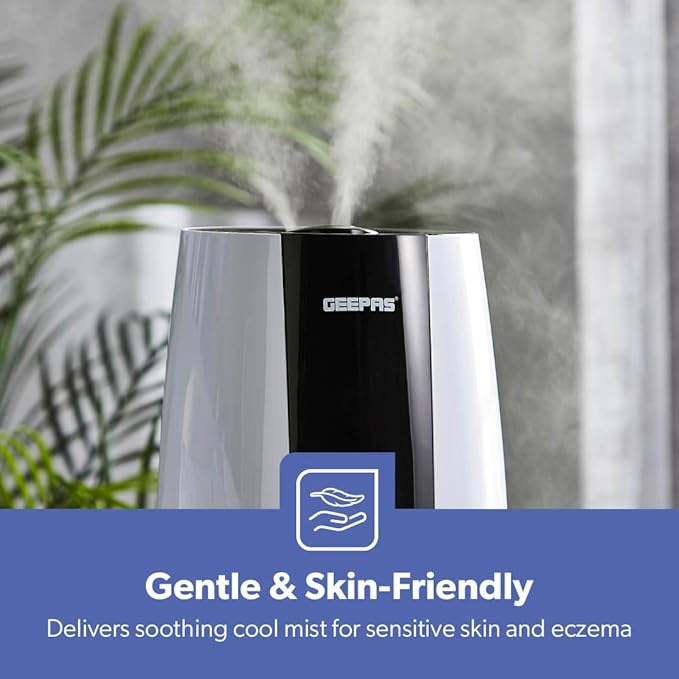 GEEPAS 2.6L Ultrasonic Humidifier 63072uk