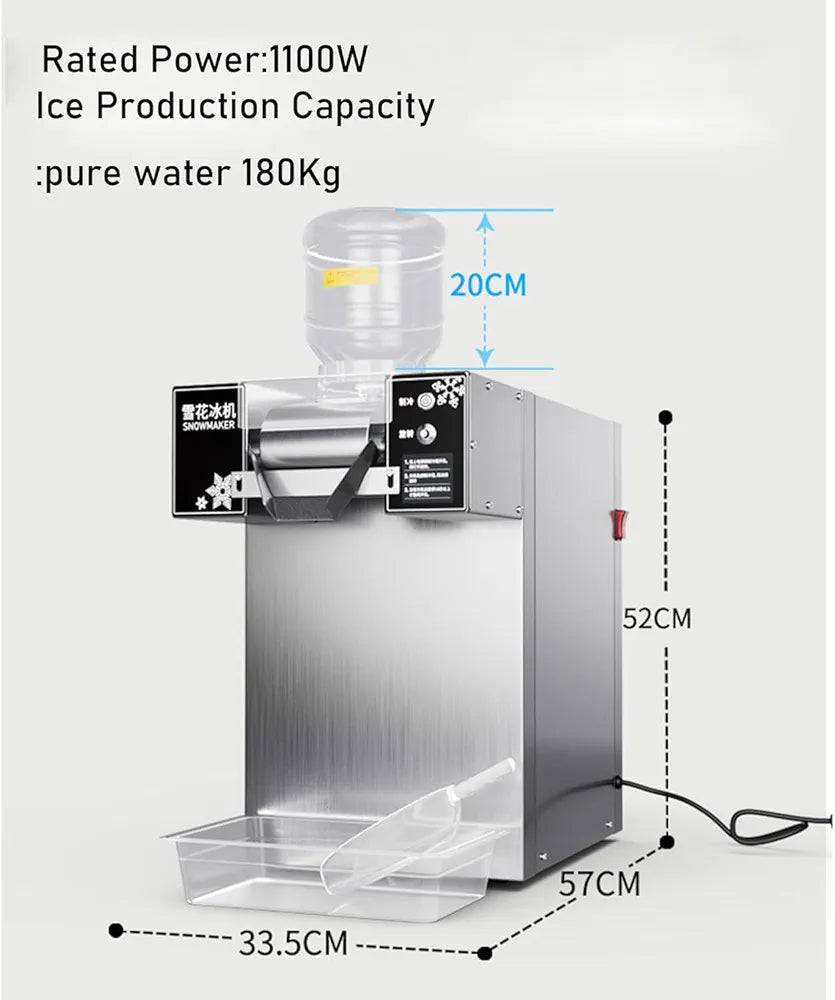 Snowflake Ice Maker Machine