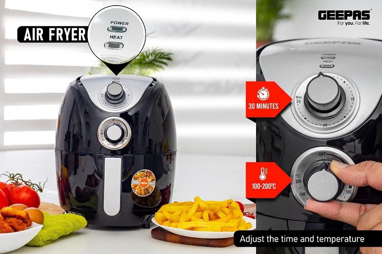 Geepas 2.5L Air Fryer 37521