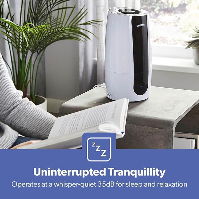 GEEPAS 2.6L Ultrasonic Humidifier 63072uk