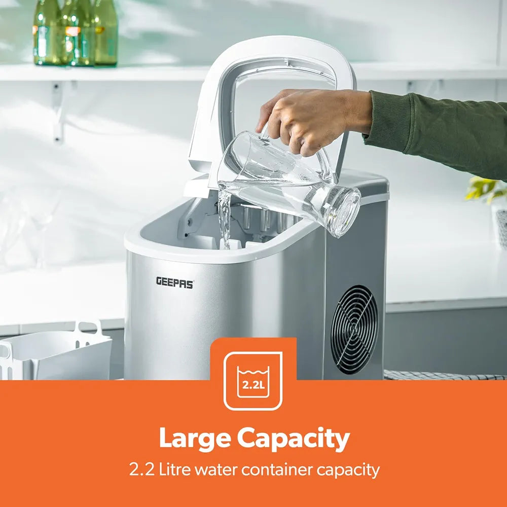 Geepas Portable Automatic Ice Maker 63015