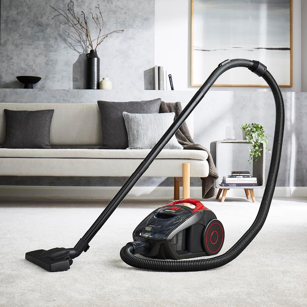GEEPAS Bagless Cylinder Vacuum Cleaner GVC19035