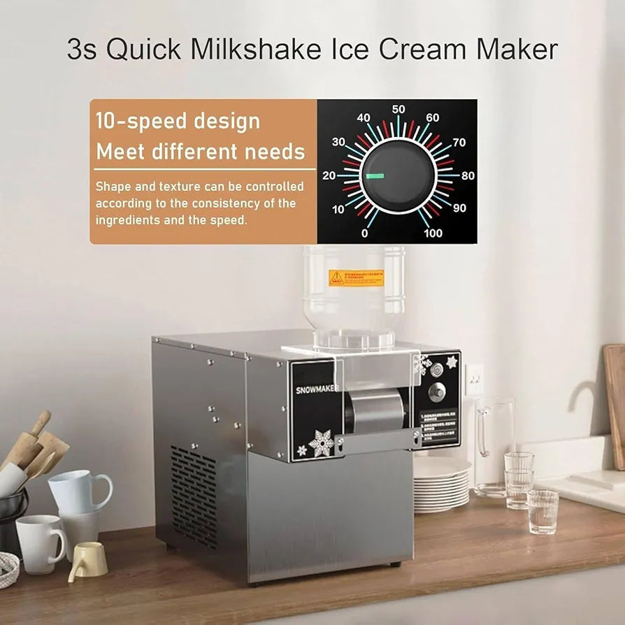 Snowflake Ice Maker Machine