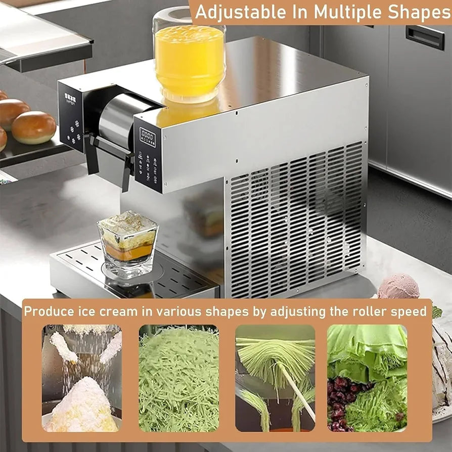 Snowflake Ice Maker Machine