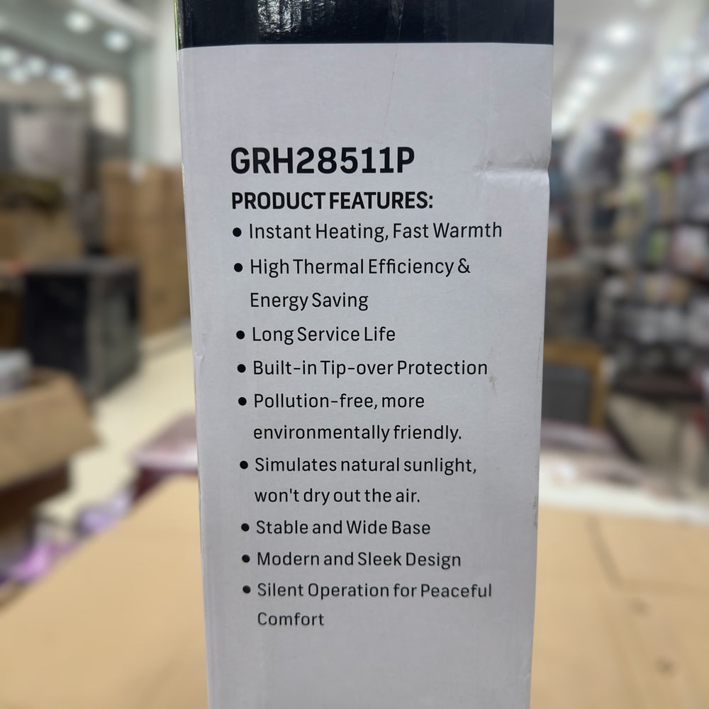 Geepas Ecowarm Red Halogen Heater 28511