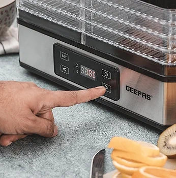 Geepas 5 Trays Dehydrater GFD63013N