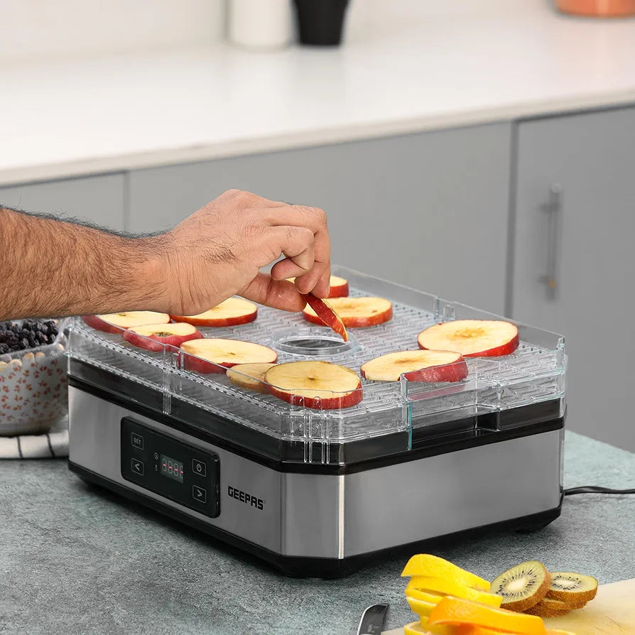 Geepas 5 Trays Dehydrater GFD63013N