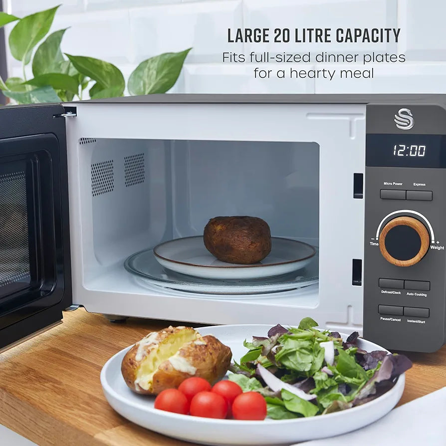 Swan Nordic Digital Microwave Oven 20 Liter Capacity