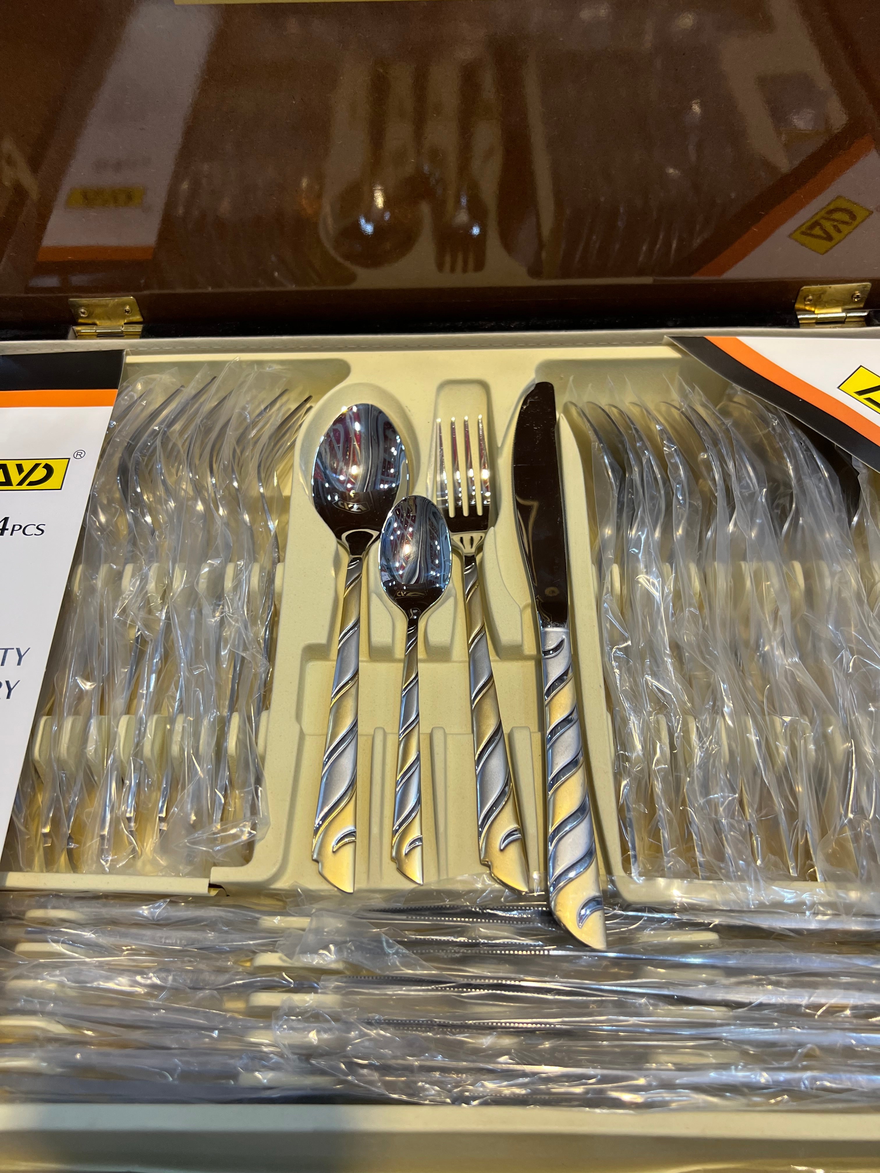 AYD and Tisa 84 PiecesPremium Quality Cutlery Set