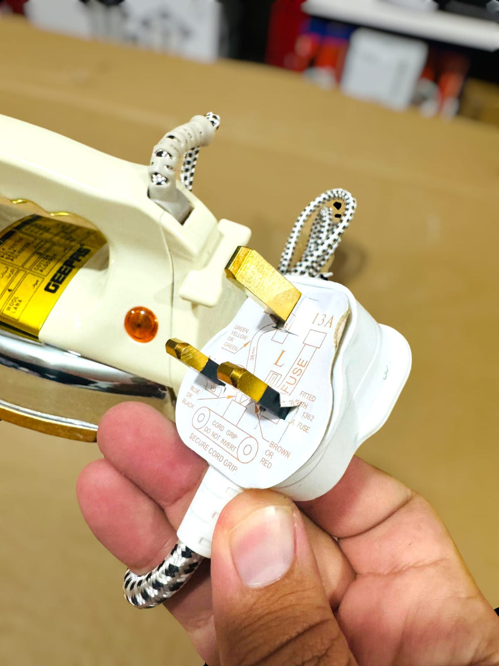 Geepas Heavy Dry Iron-2780