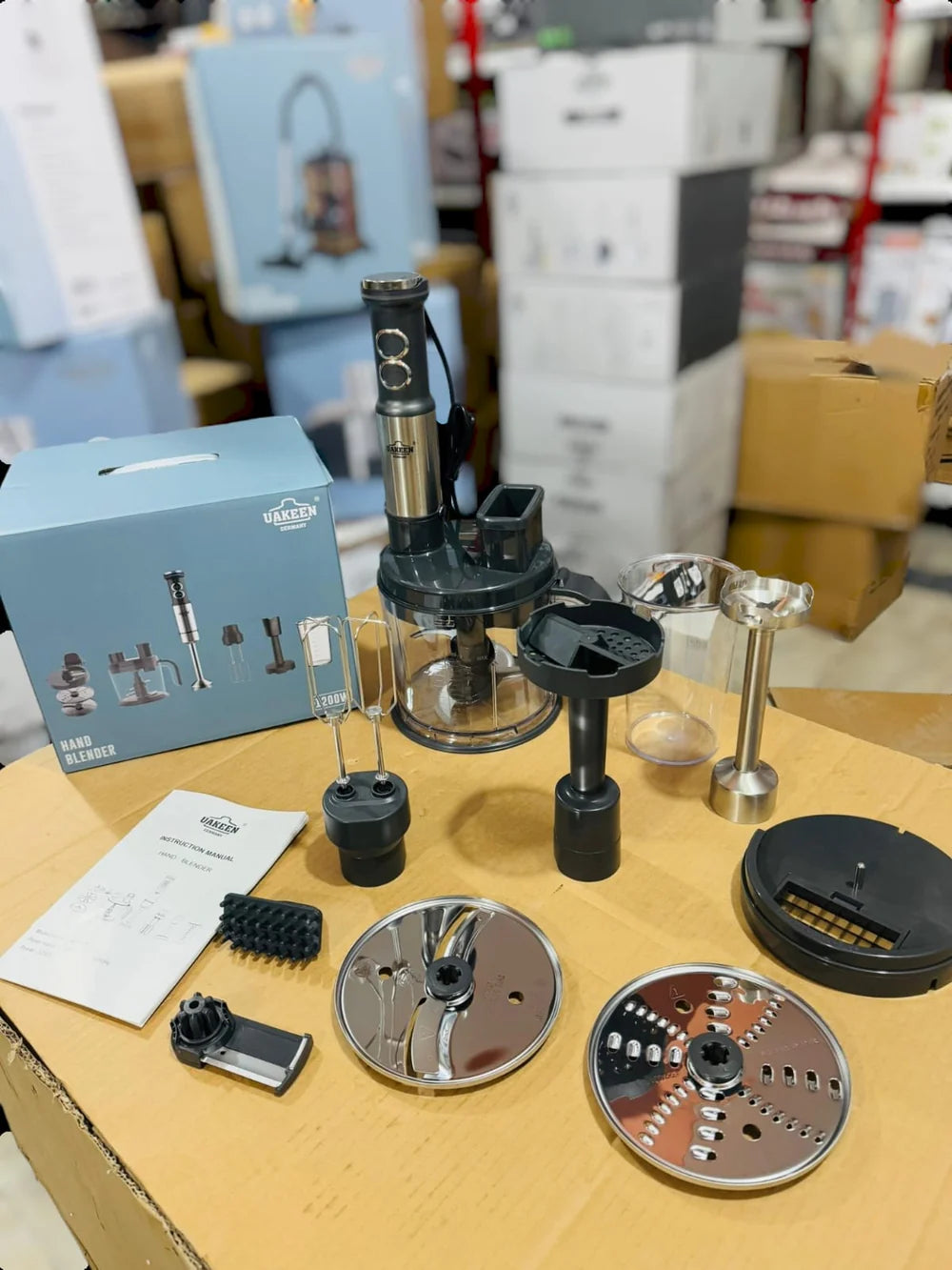 Uakeen 8-in-1 Hnad Blender Set ZL-517