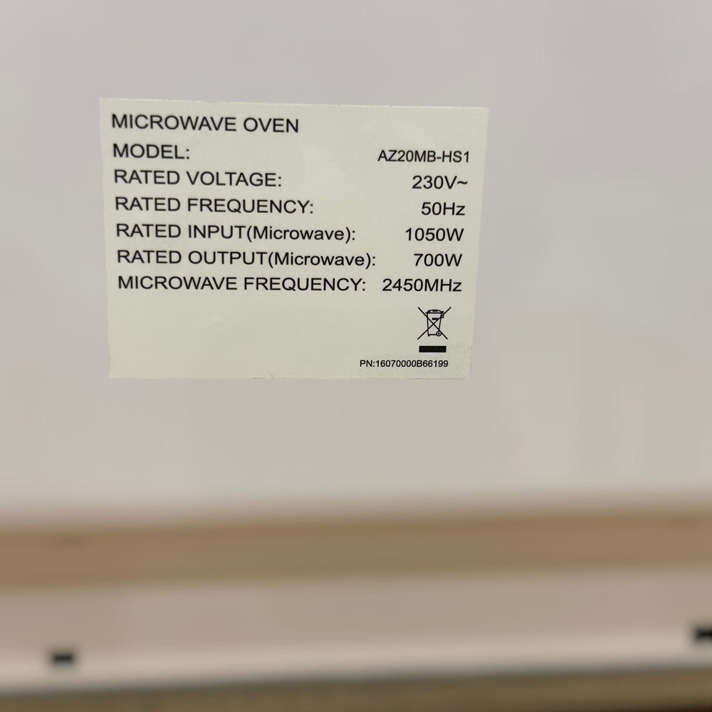 Panasonic 20L Digital Microwave Oven AZ20MB-MD1