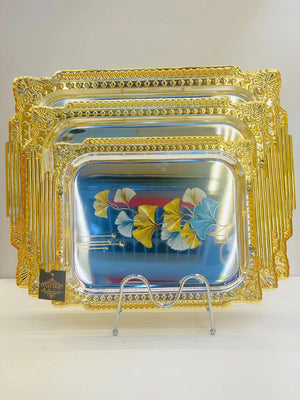 Imported 3pcs High Quality Tray Set