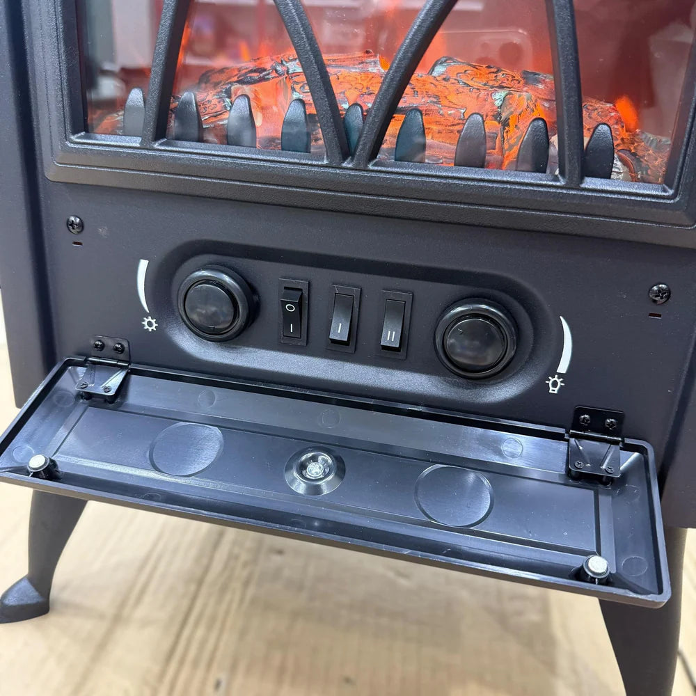 Geepas Flame Effect Cabin Electric Heater 28584