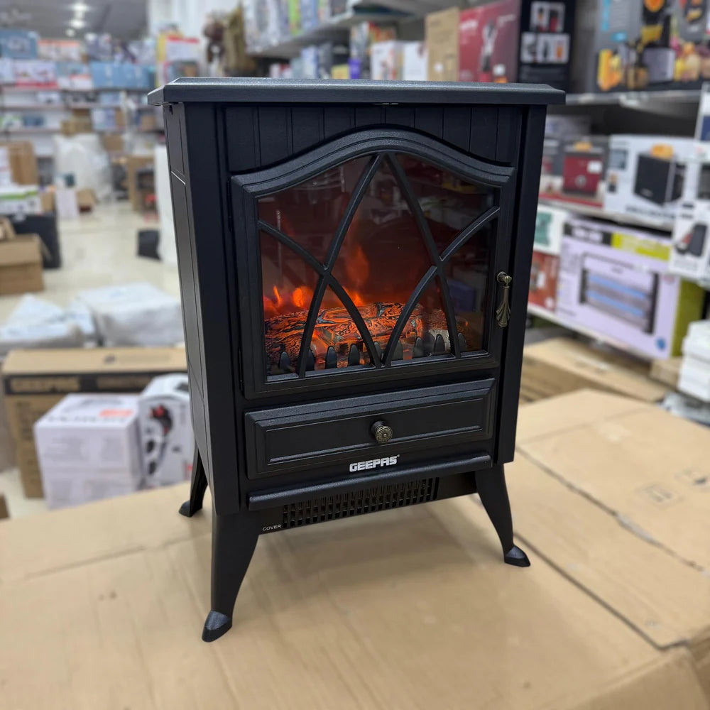 Geepas Flame Effect Cabin Electric Heater 28584