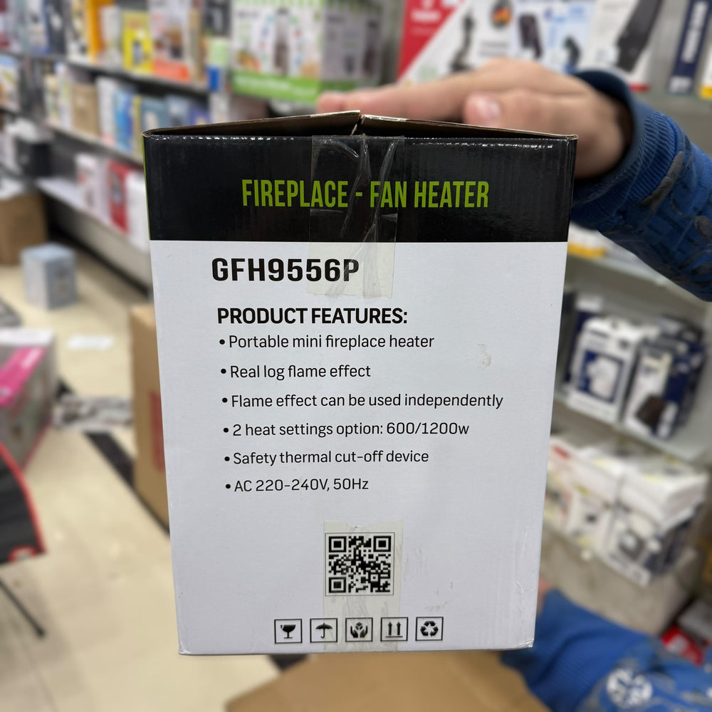 Geepas Fireplace Fan Heater 9556