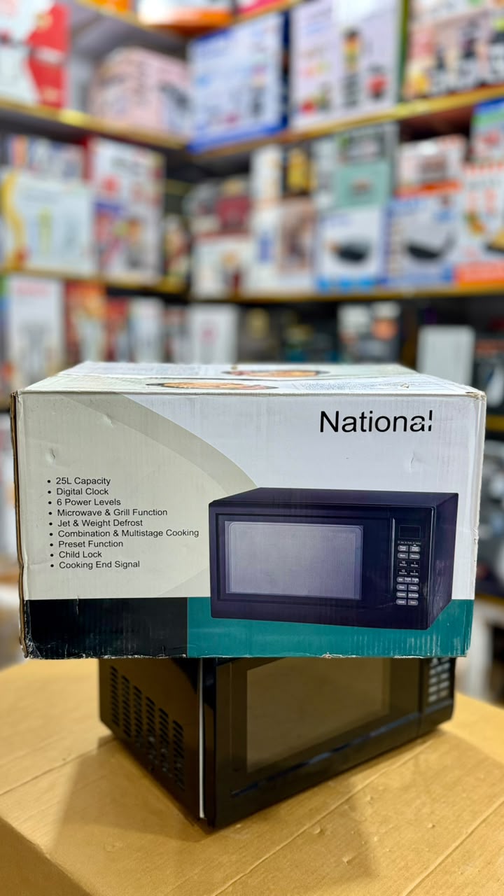 National 25L Microwave & Grill Function