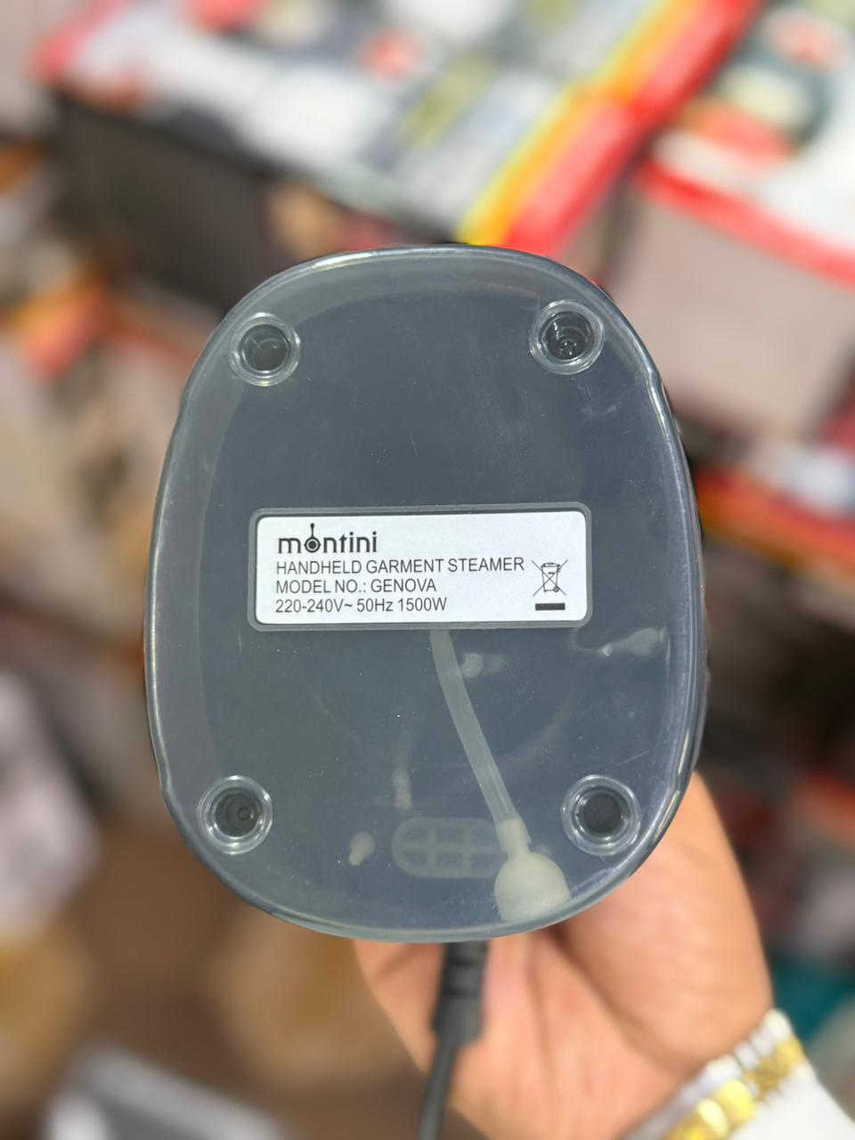 Monitini Handheld Garment Steamer M-Genova – Portable Fabric Steamer