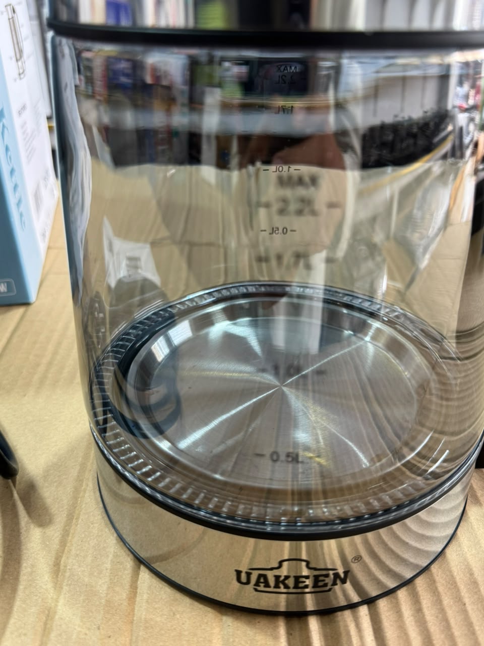 Uakeen Glass Electric Kettle ZL-006