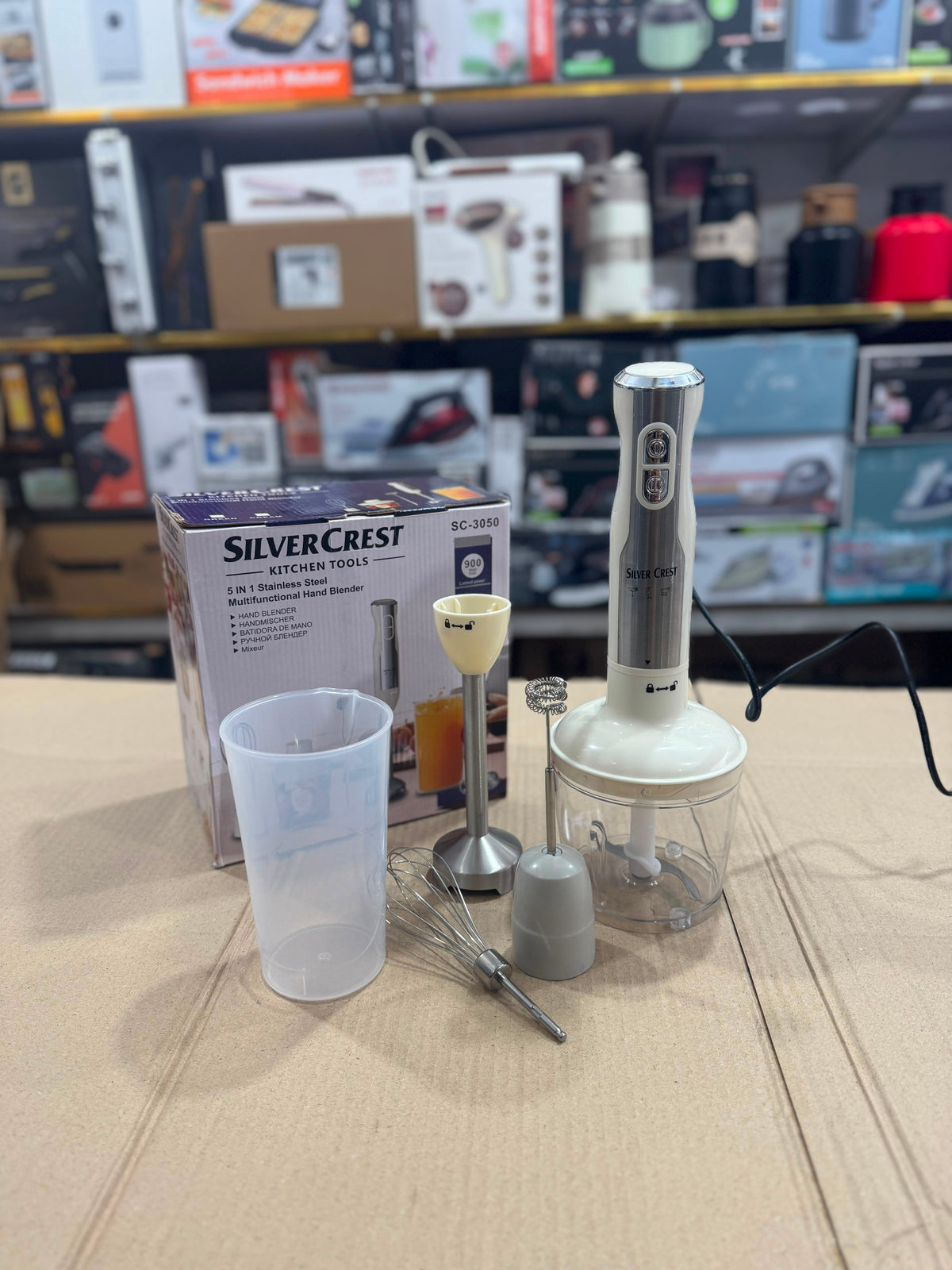 Silver Crest 5in 1 Hand Blender Set