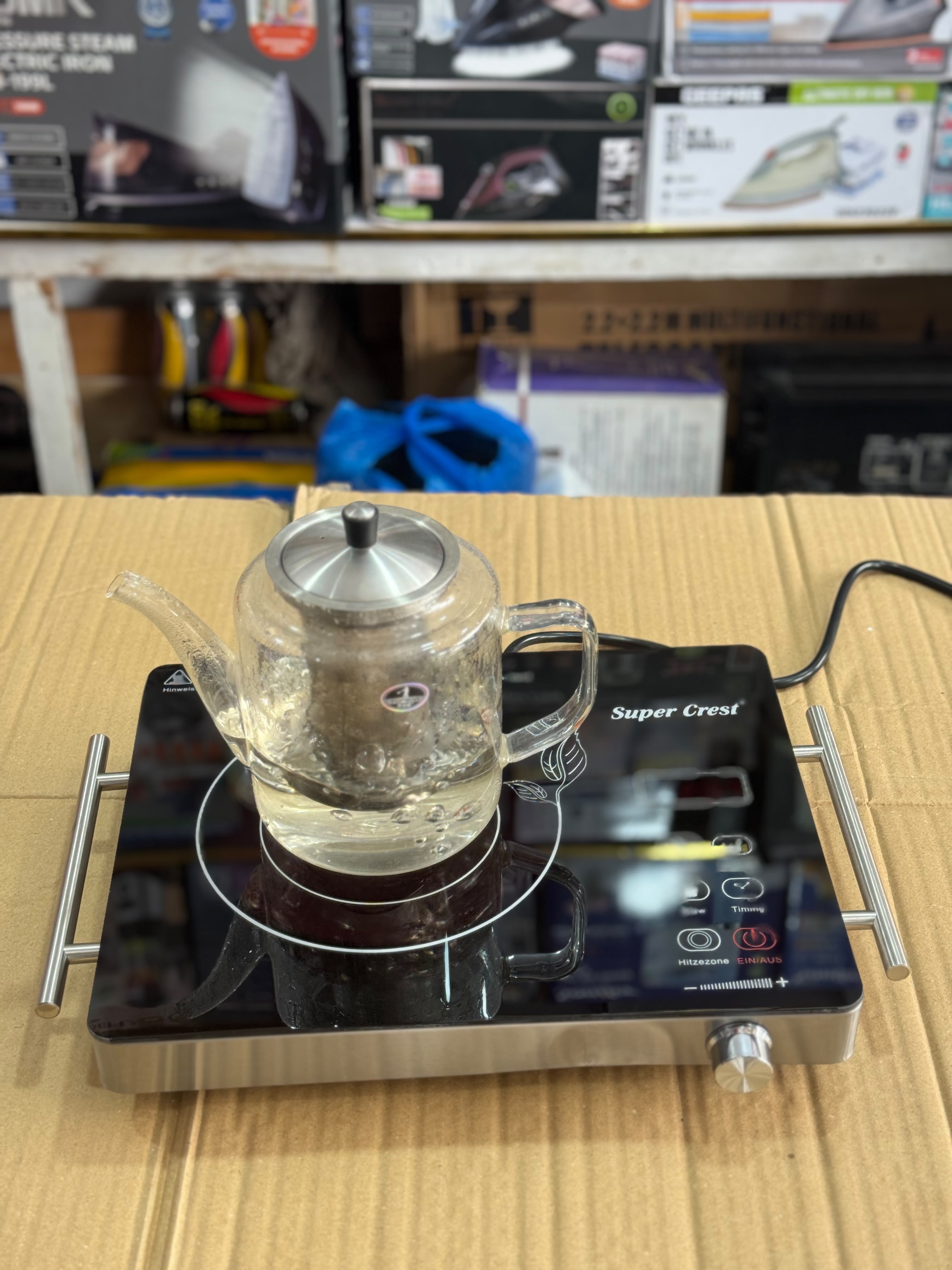 Super Crest Double Element Universal Hot Plate SCT-9048