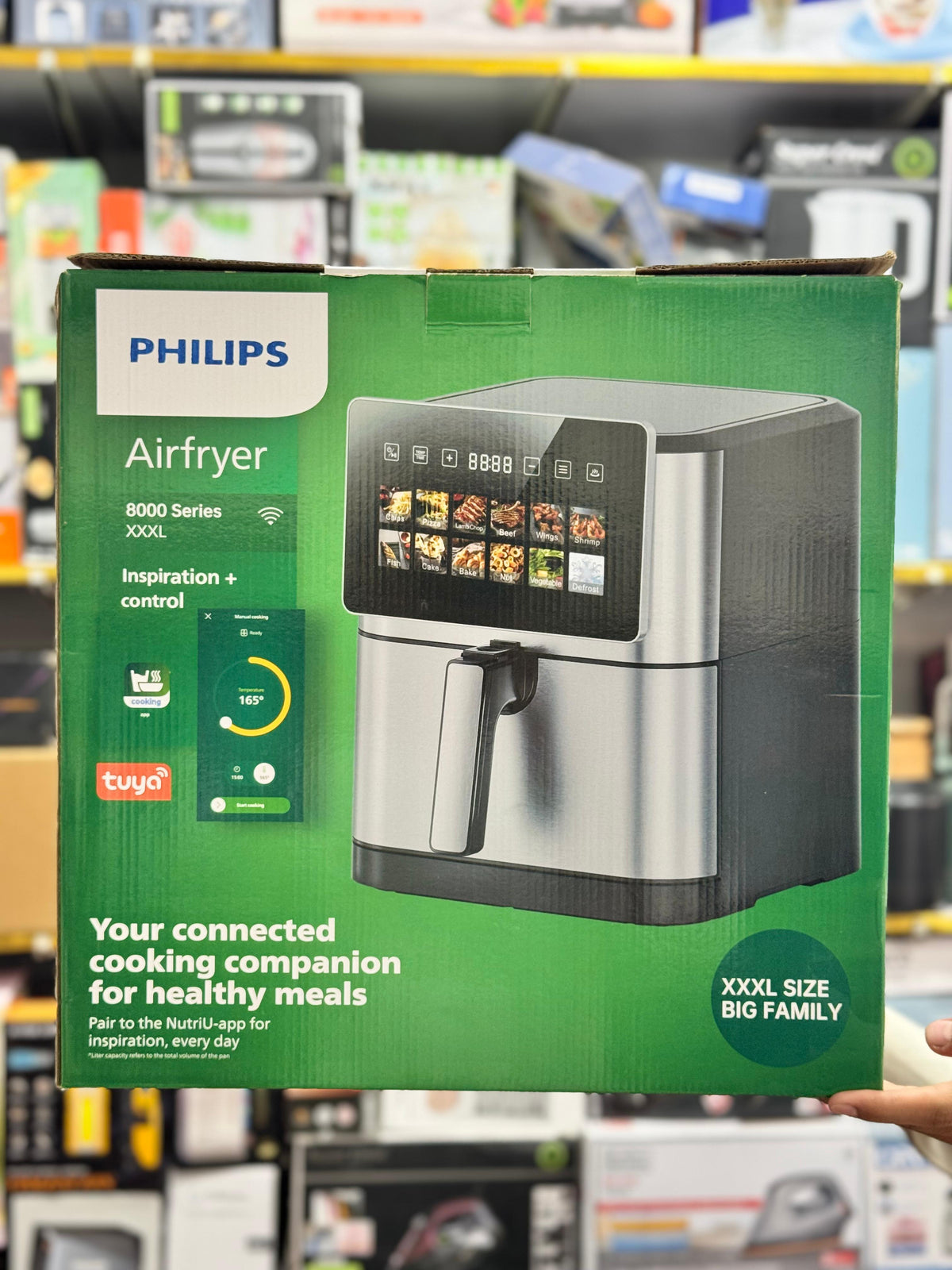 Philips Air Fryer Digital 12.5 Litres Dual Elements