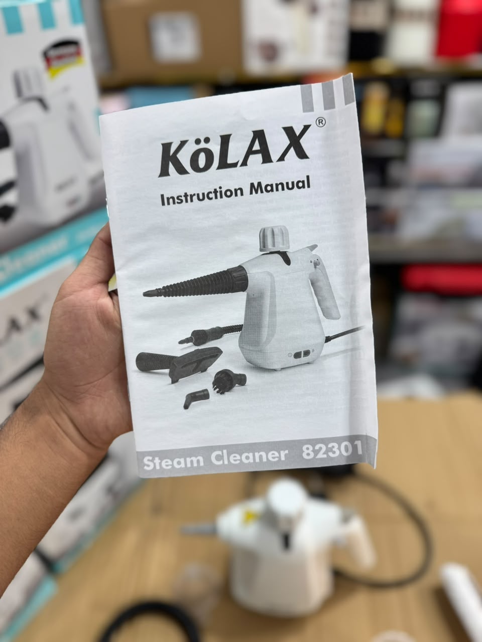 Kolax Electric 8in 1 Steam cleaner