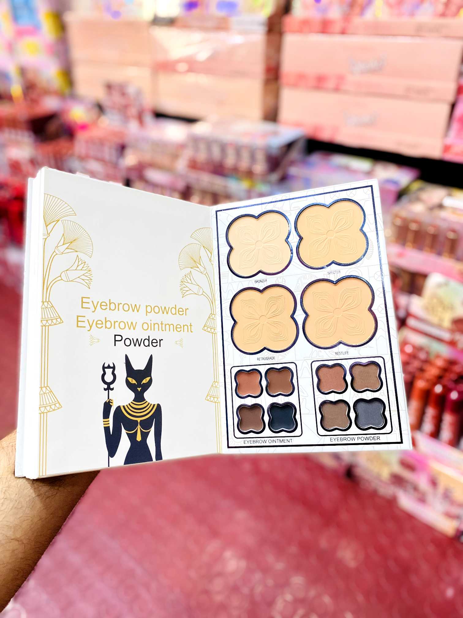 Nora Flowers Beauty Book Makeup Kit 5in 1