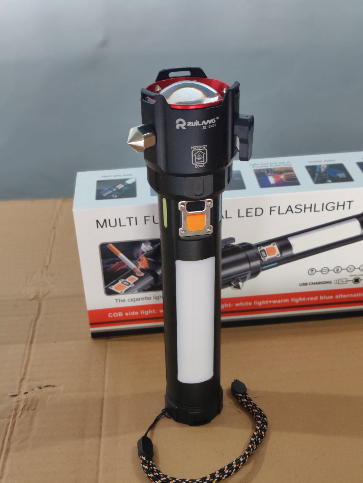 Imported Multifunction LED Flashlight