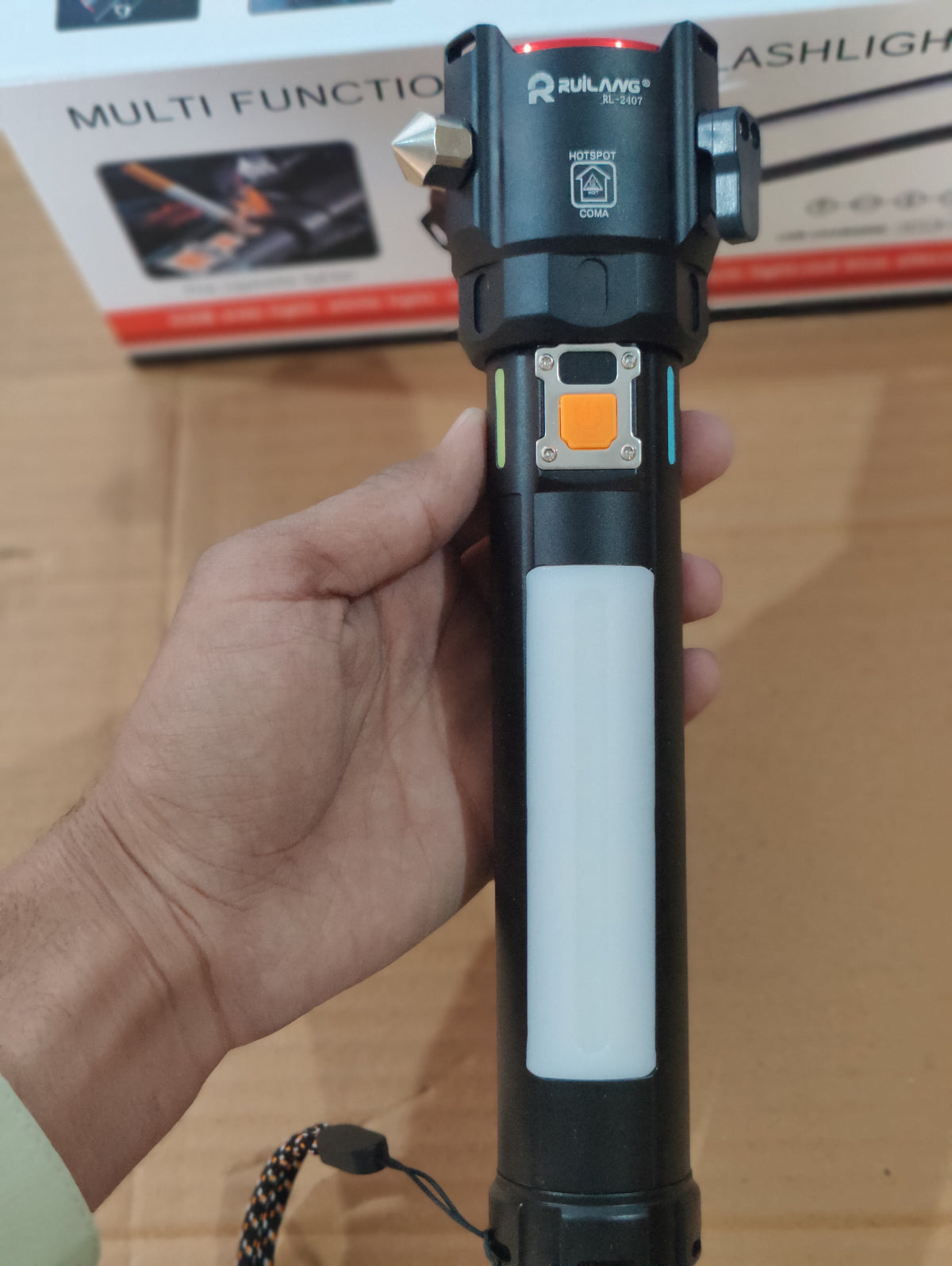 Imported Multifunction LED Flashlight