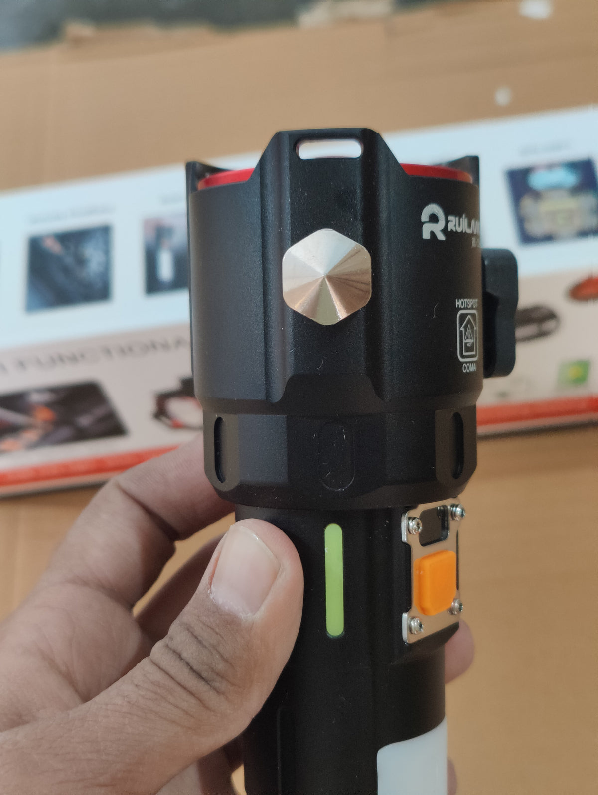 Imported Multifunction LED Flashlight