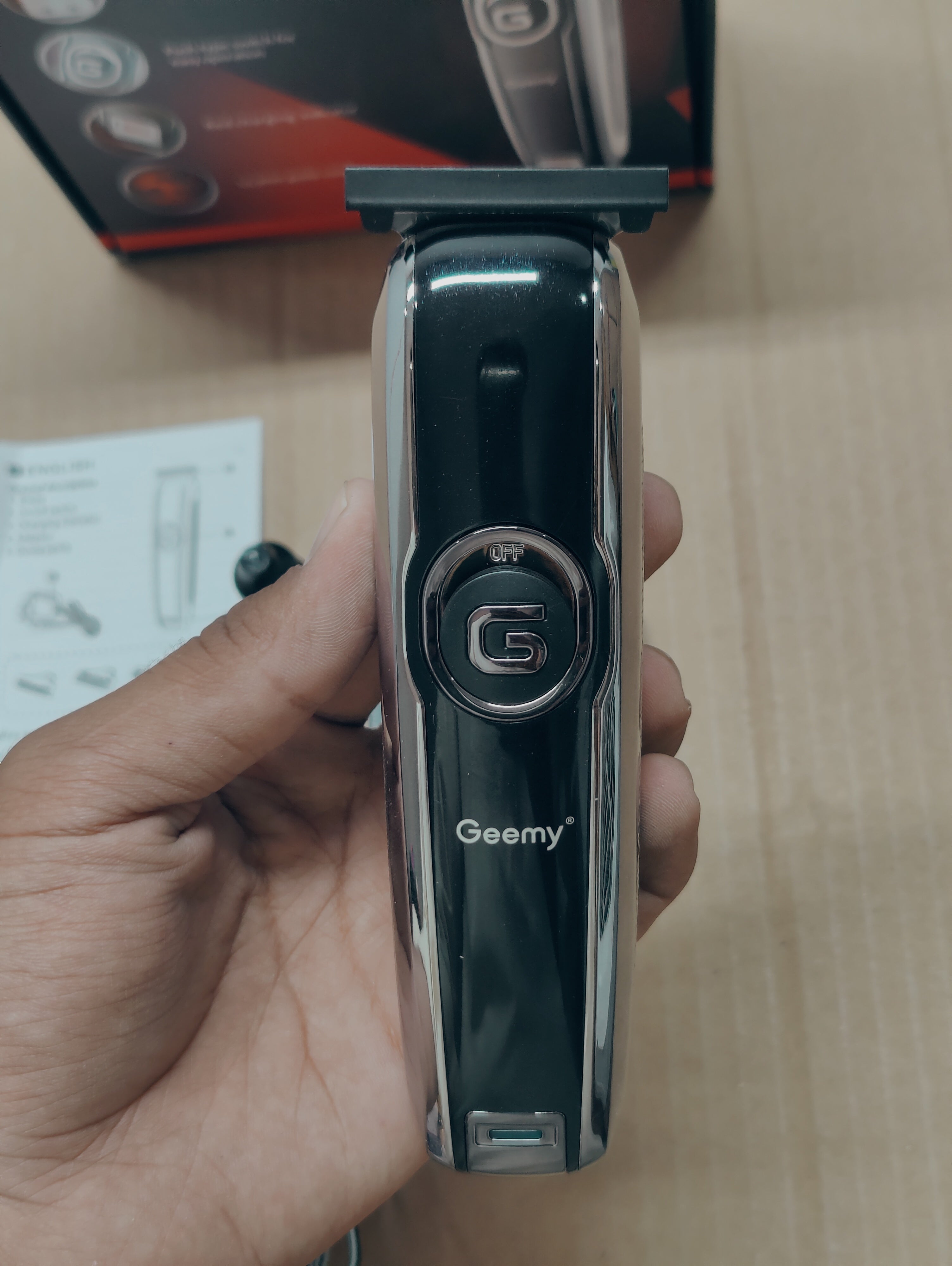 Geemy Gm6050 Professional Men Hair Trimmer