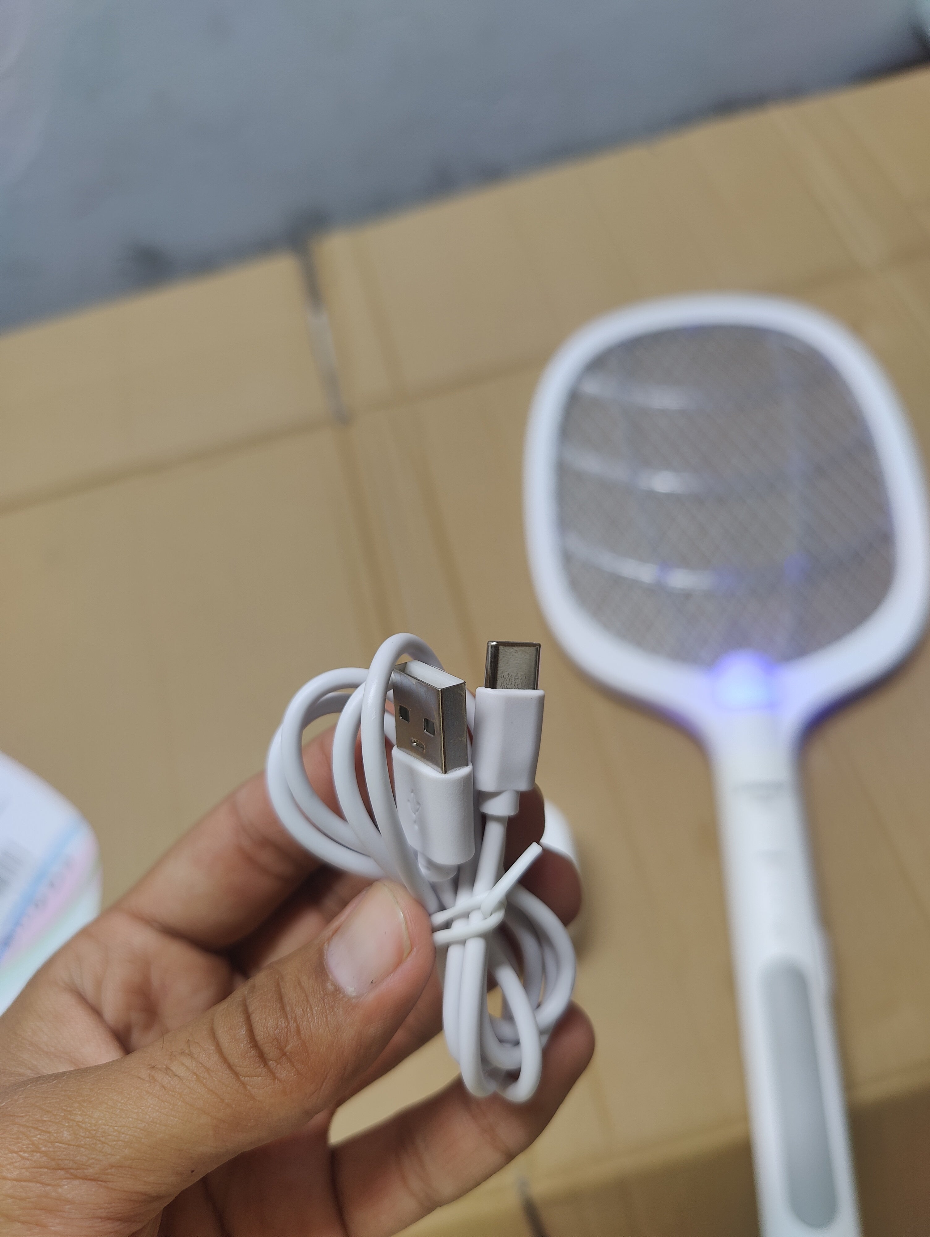 Dual Use Electric Mosquito Swatter H-825