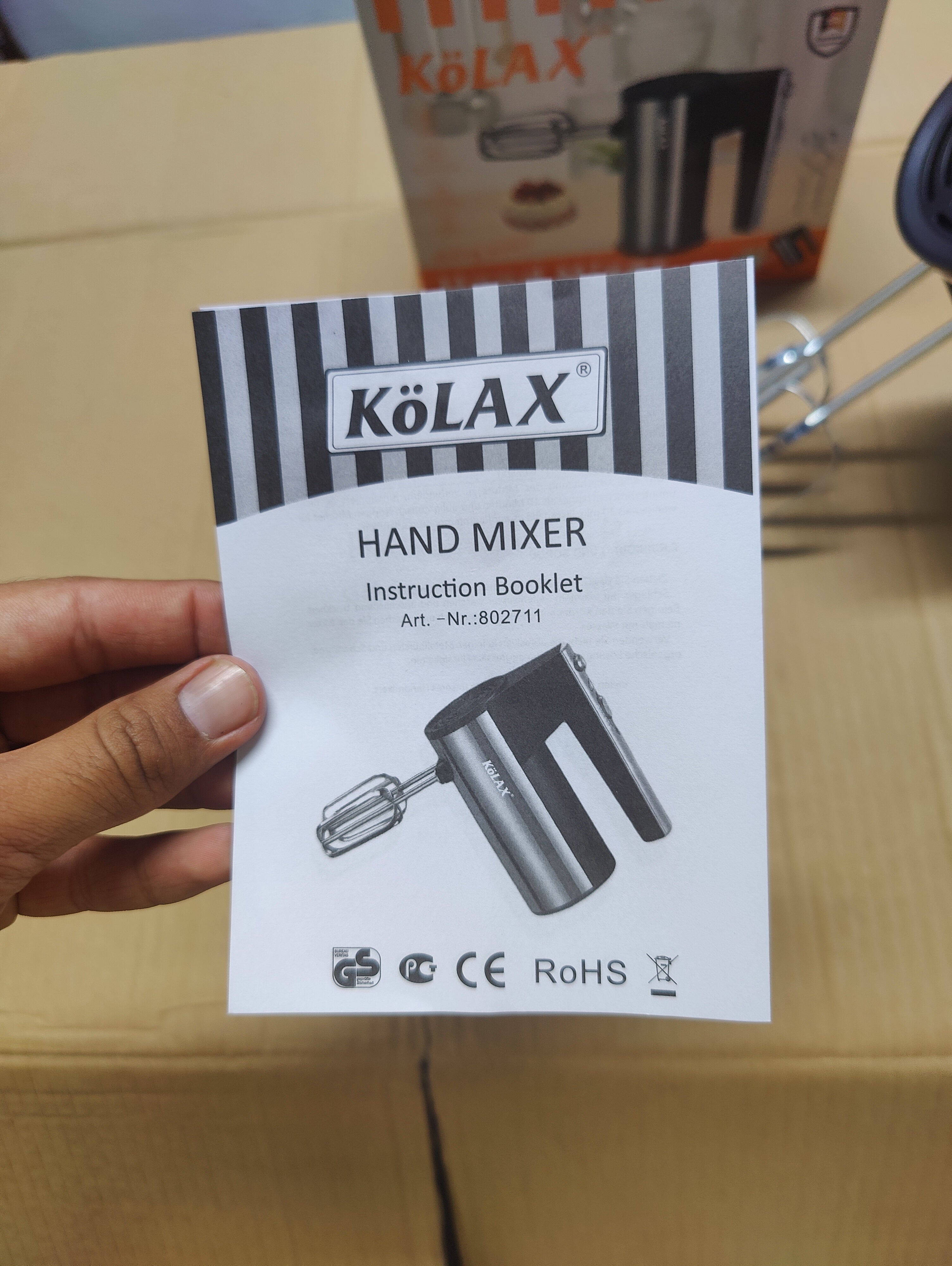 Imported Kolax Hand Mixer