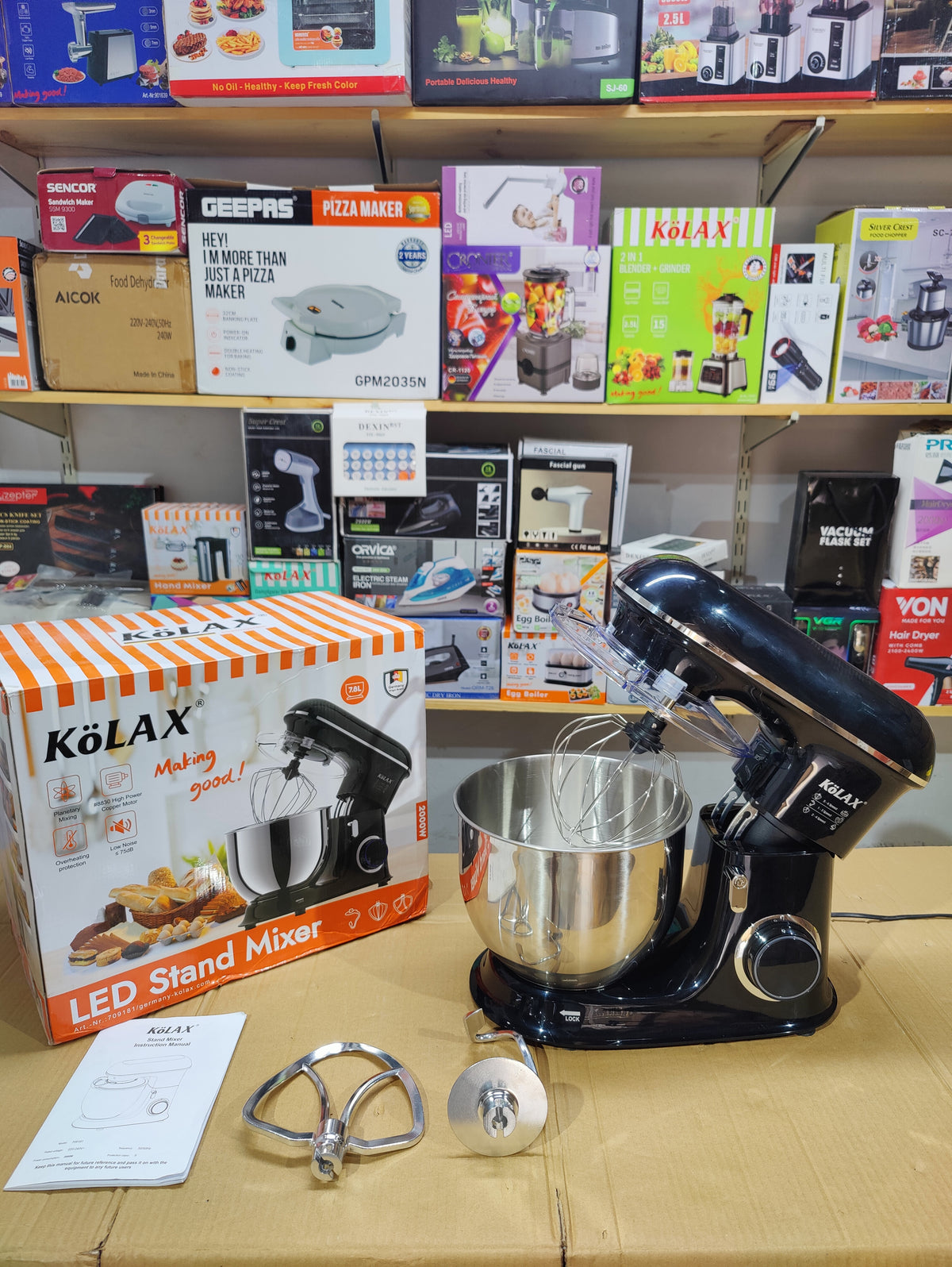 KOLAX Stand Mixer 7.8L – Quetta Imports