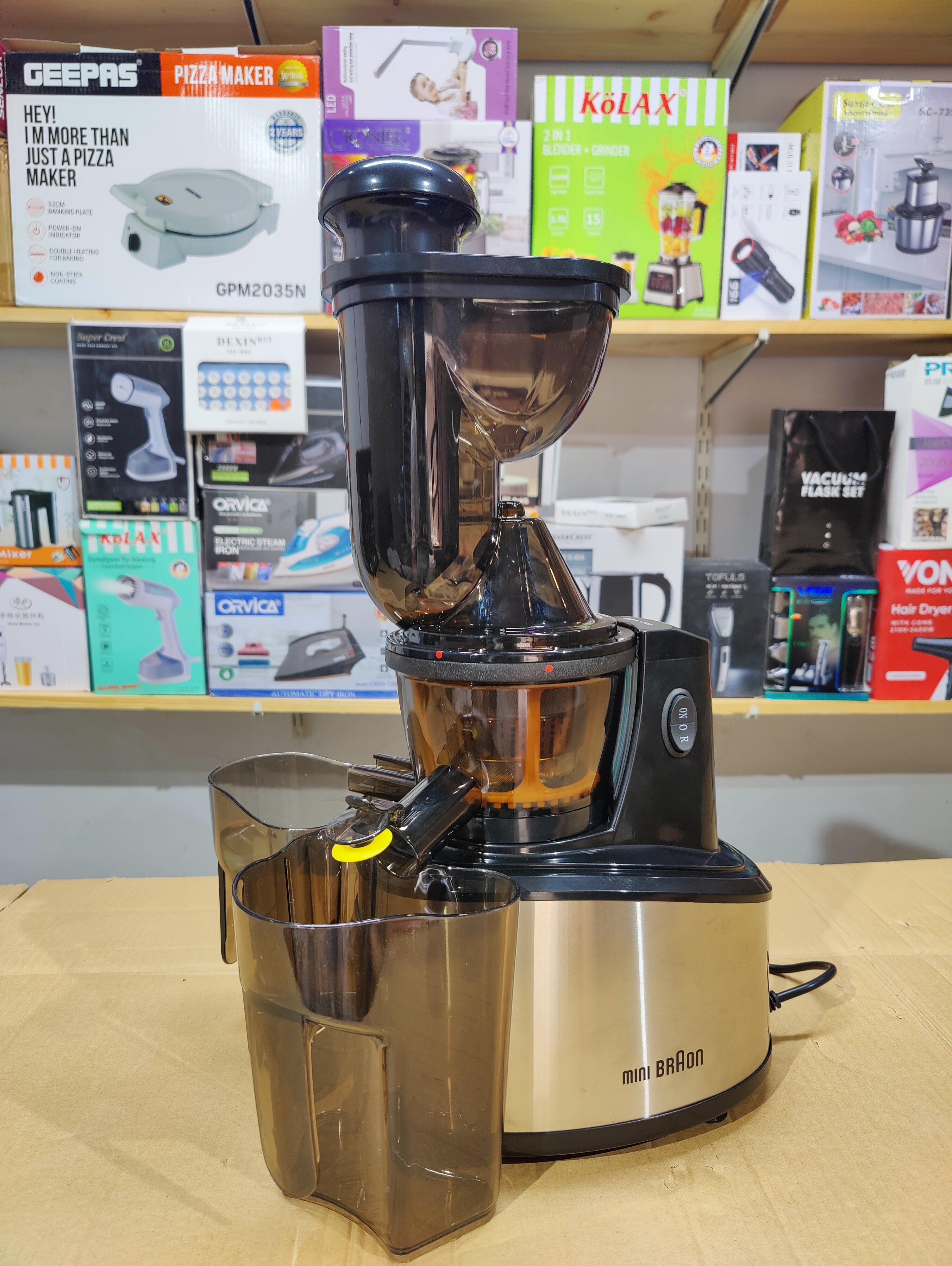 Mini Braon Vertical Slow Juicer SJ-60