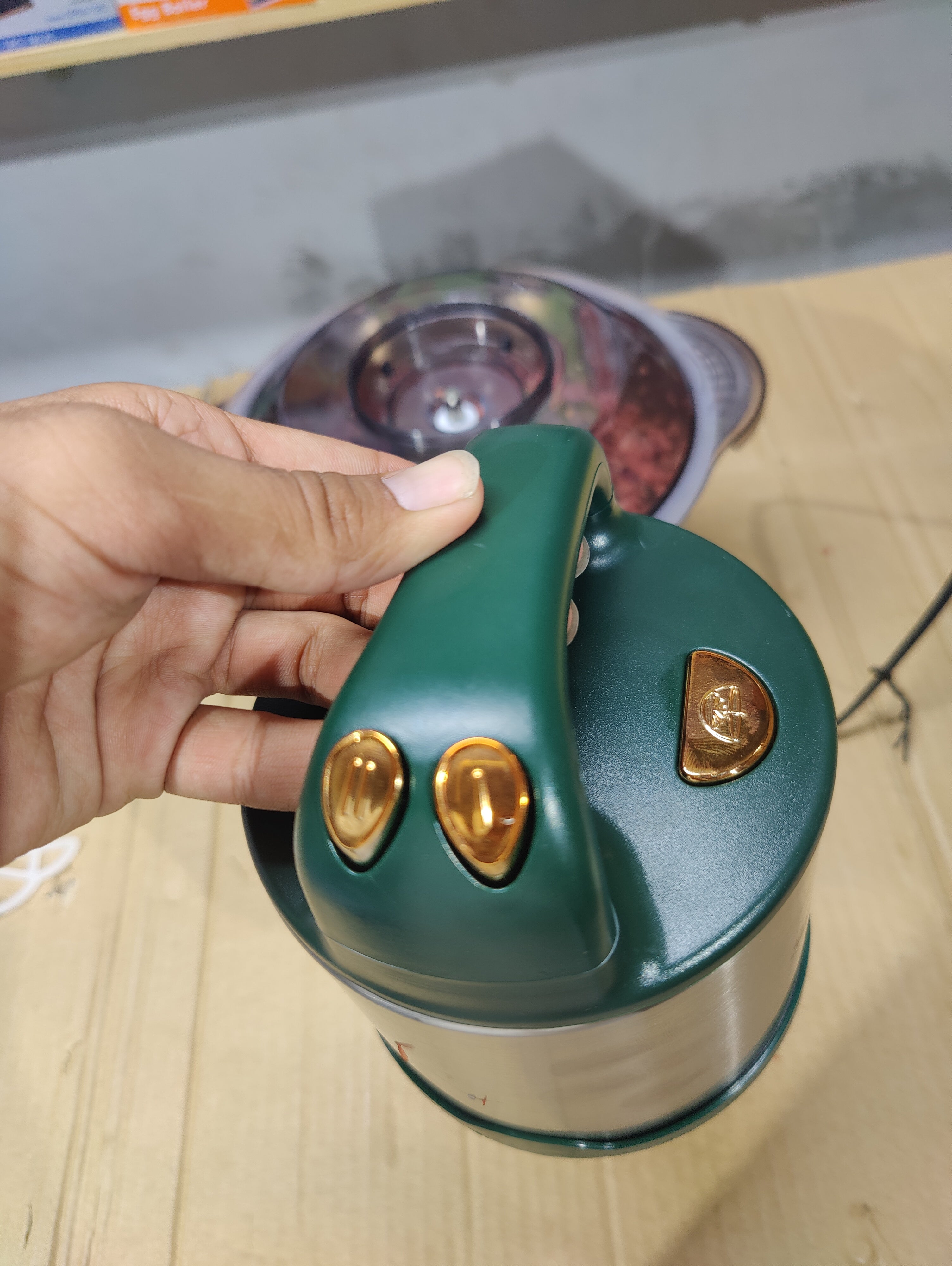 Super Crest 5L Meat Chopper with 6 Blades 2 Speed Level
