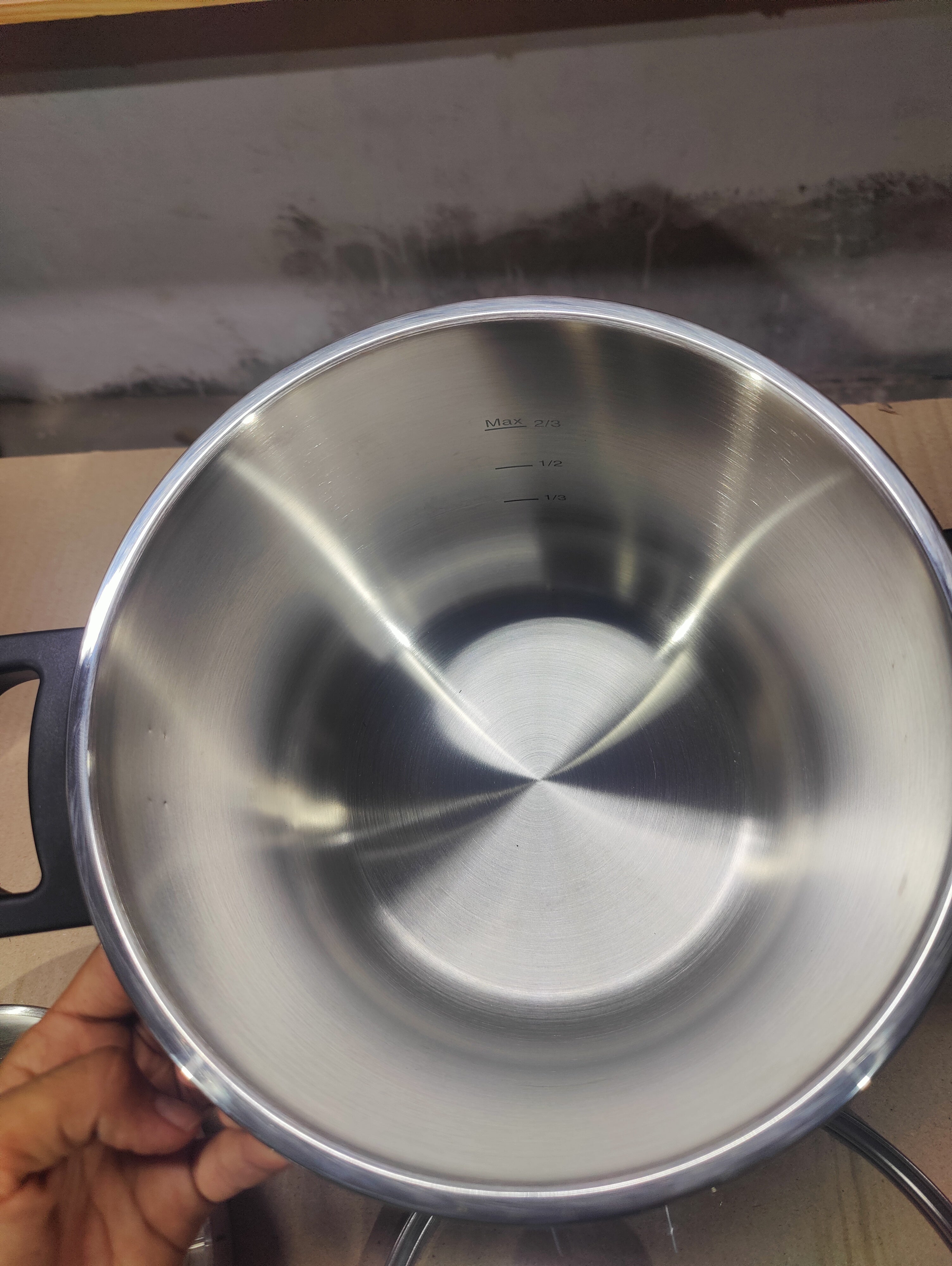 Imported Heavey Stanless Steel 9Litre Pressure Cooker