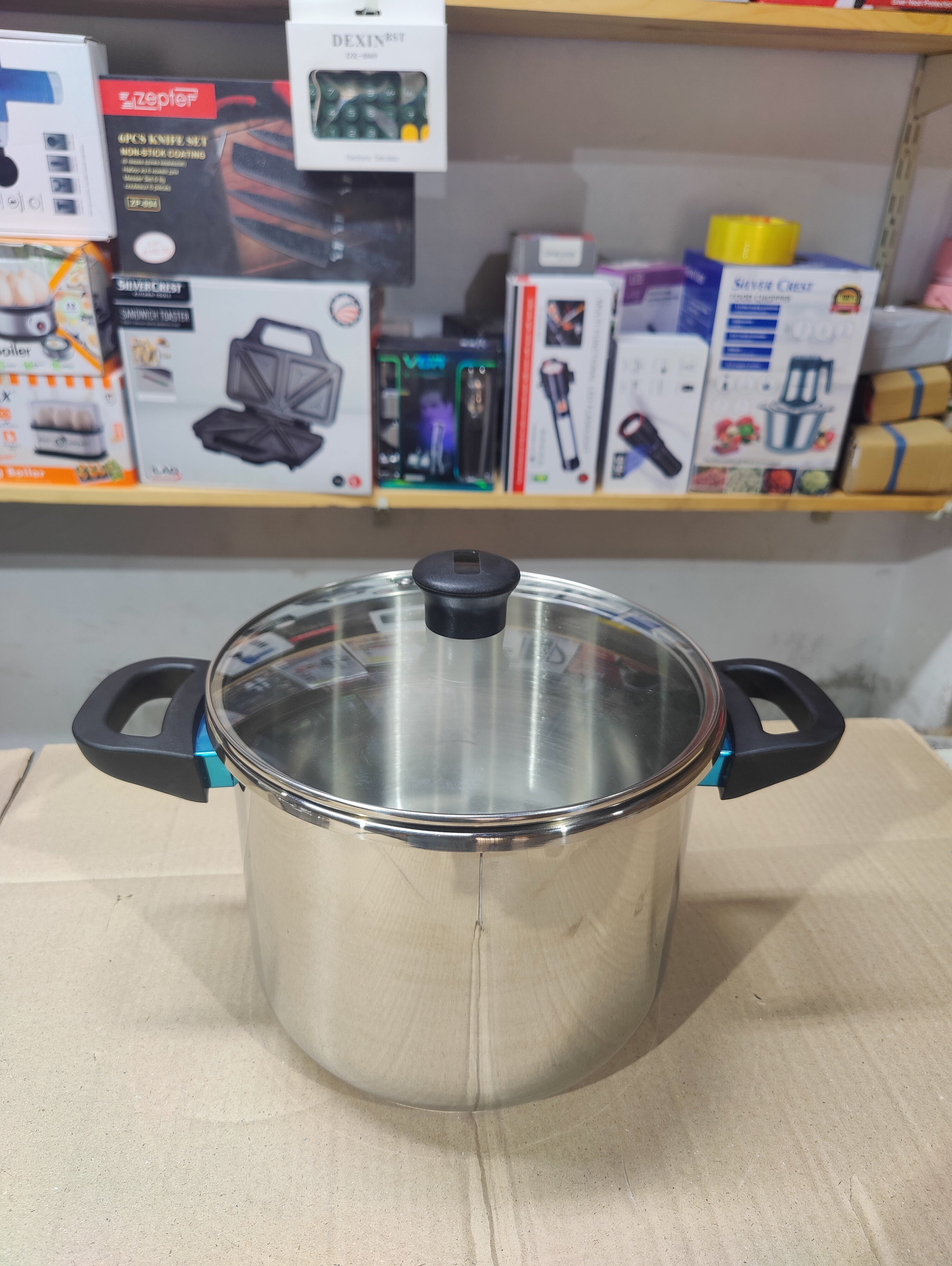Imported Heavey Stanless Steel 9Litre Pressure Cooker
