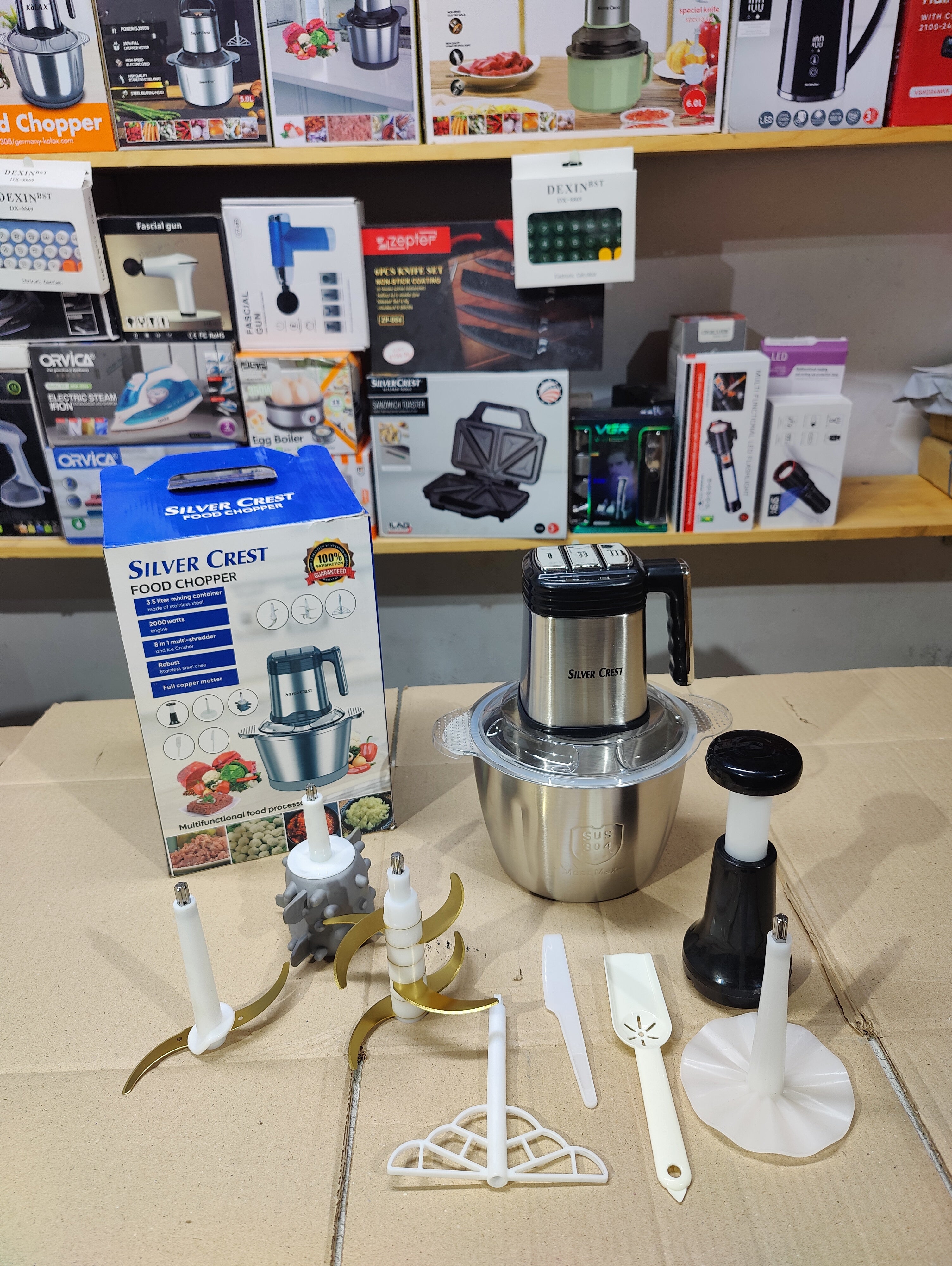 Silver Crest 8 in 1 Food Chopper 3.5L
