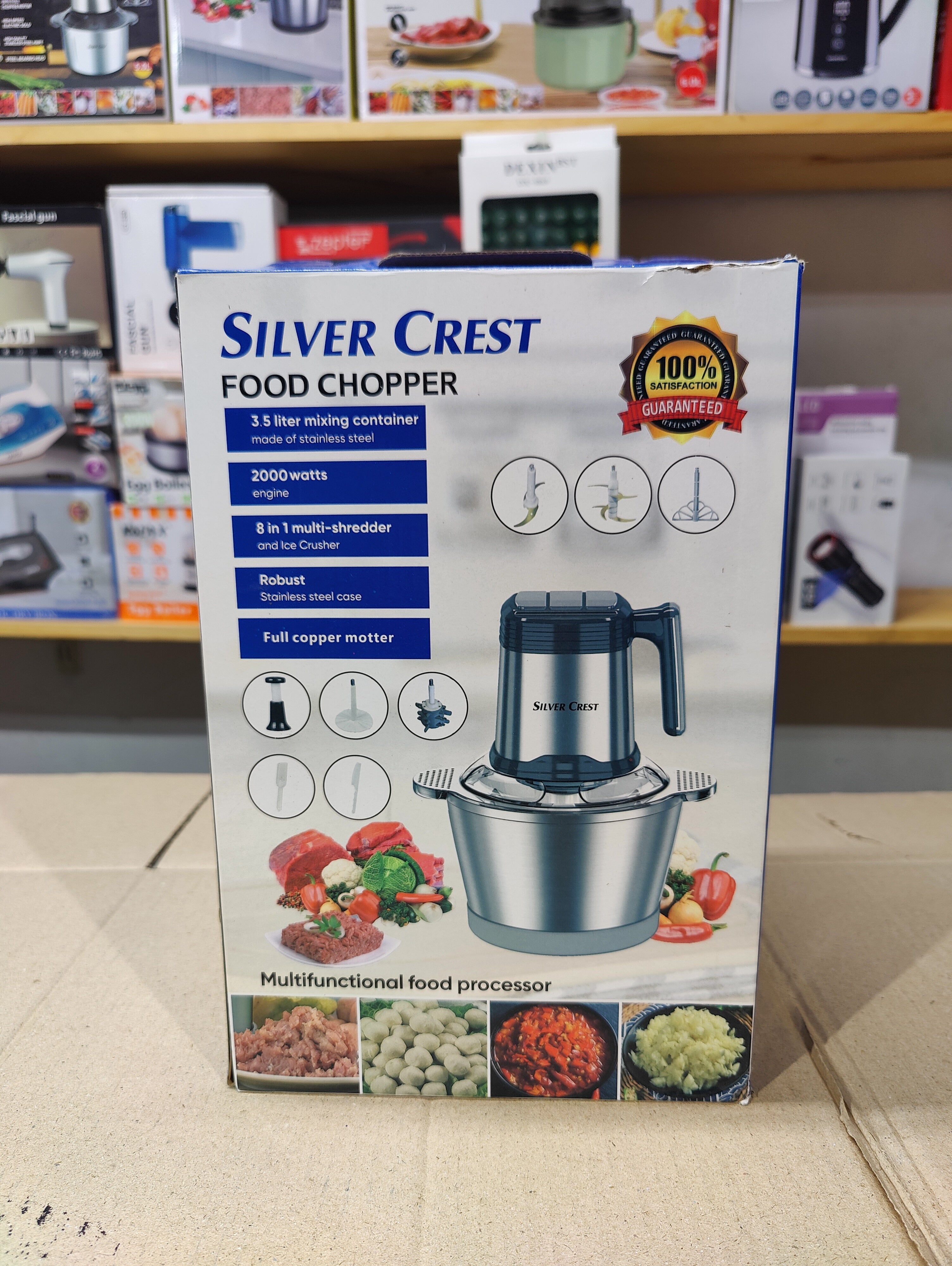 Silver Crest 8 in 1 Food Chopper 3.5L