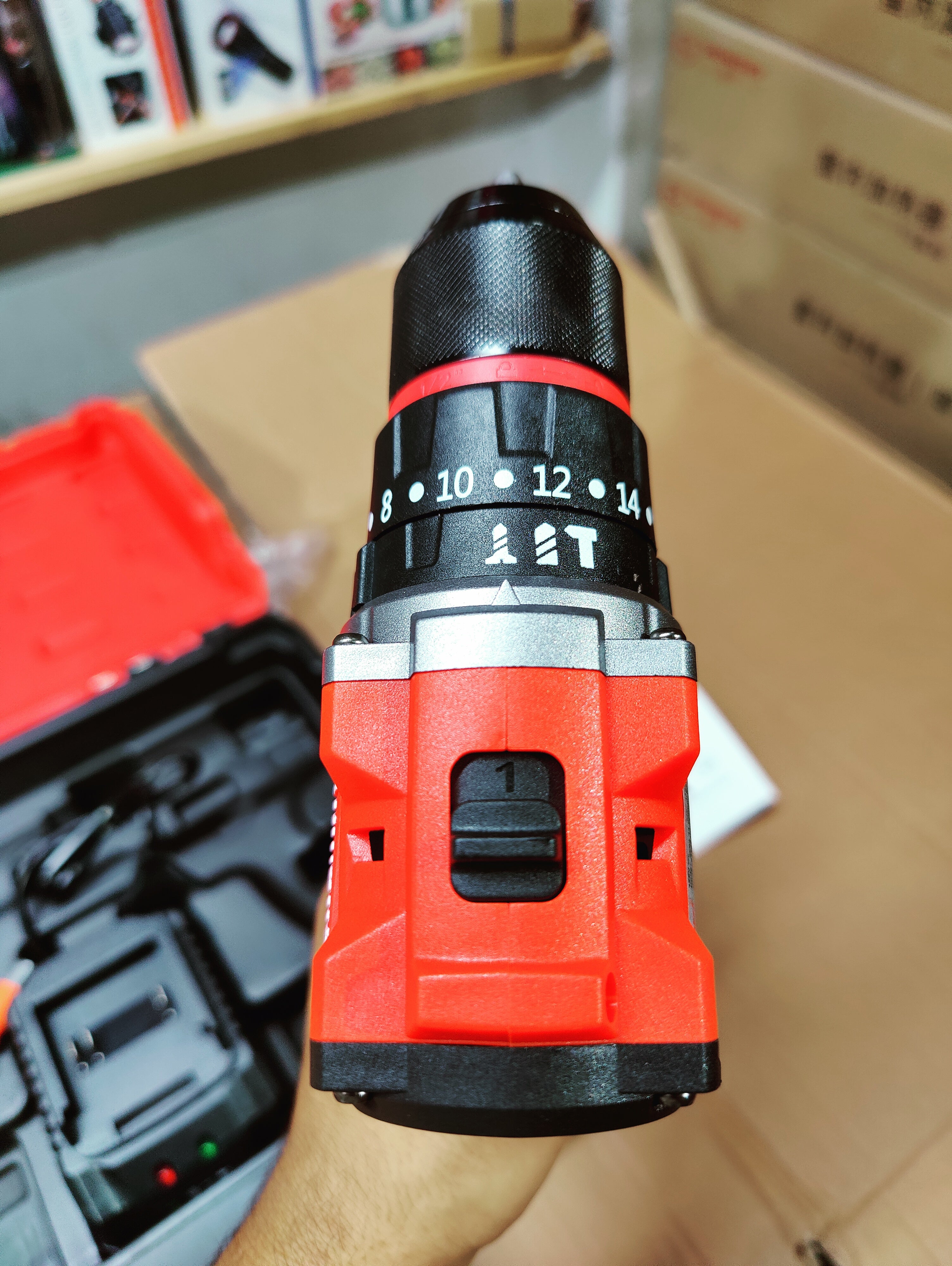 Milwaukee 128V Cordless Screwdriver & Power Tool Set with Storage Case